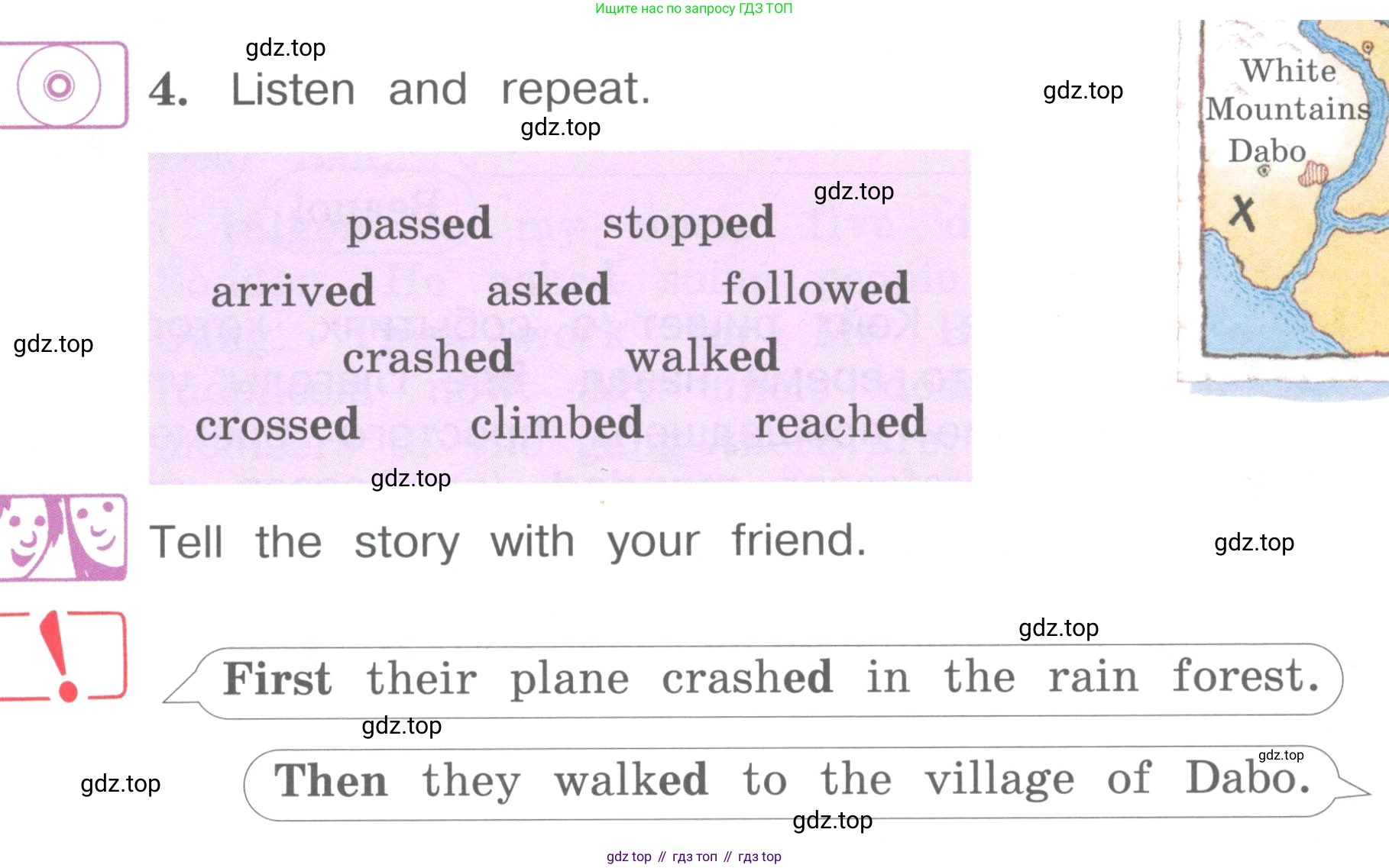 ГДЗ Английский язык (english), 4 класс Учебник (Student's book), авторы: Вербицкая Мария Валерьевна (Verbitskaya Maria), Эббс Брайен (Abbs Brian), Уорелл Энн (Worrall Anne), Уорд Энн (Ward Ann), издательство Вентана-граф, Москва, 2019, белого цвета, Часть ( Part) 2, страница 5, номер 4, Условие