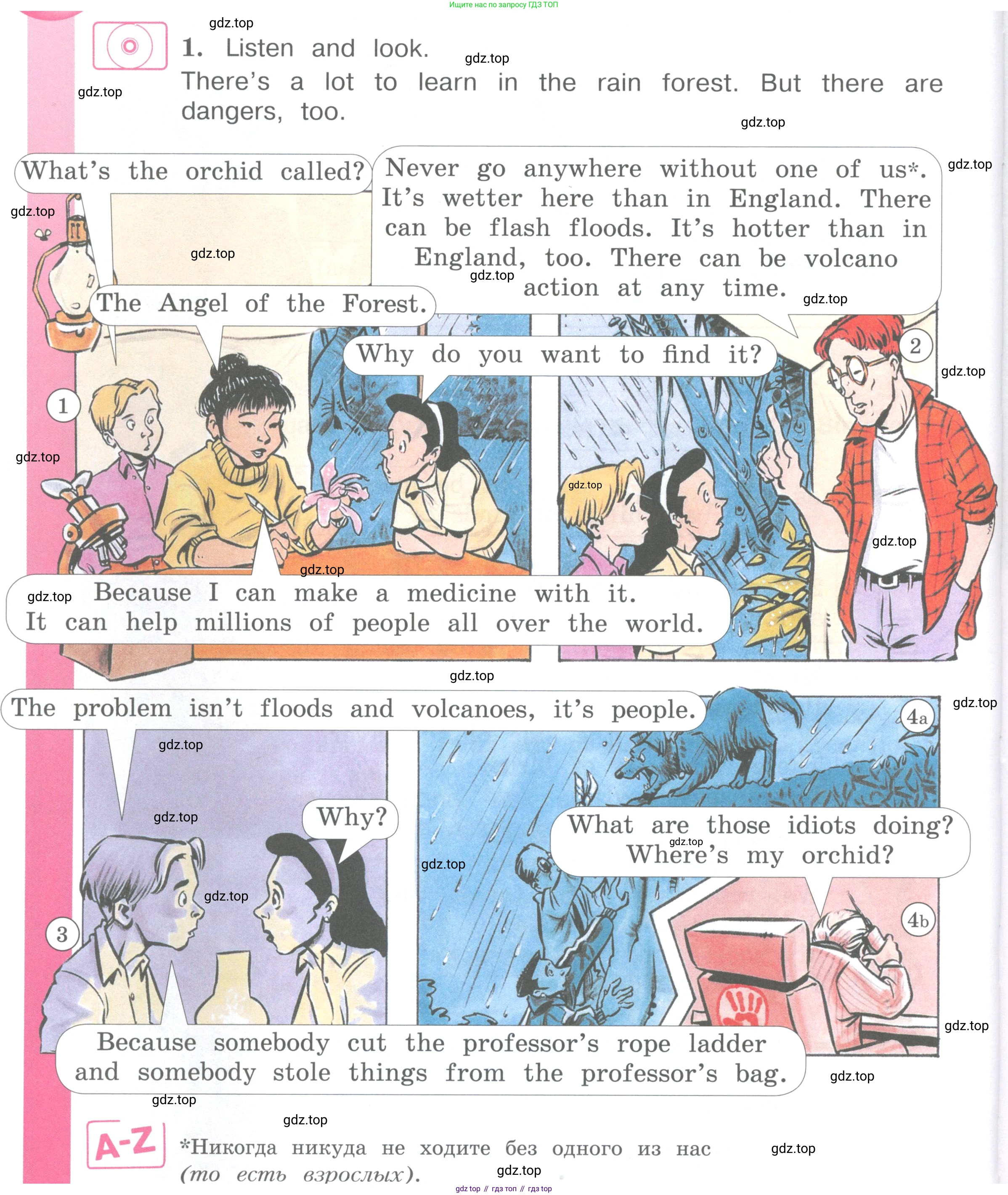 ГДЗ Английский язык (english), 4 класс Учебник (Student's book), авторы: Вербицкая Мария Валерьевна (Verbitskaya Maria), Эббс Брайен (Abbs Brian), Уорелл Энн (Worrall Anne), Уорд Энн (Ward Ann), издательство Вентана-граф, Москва, 2019, белого цвета, Часть ( Part) 2, страница 12, номер 1, Условие