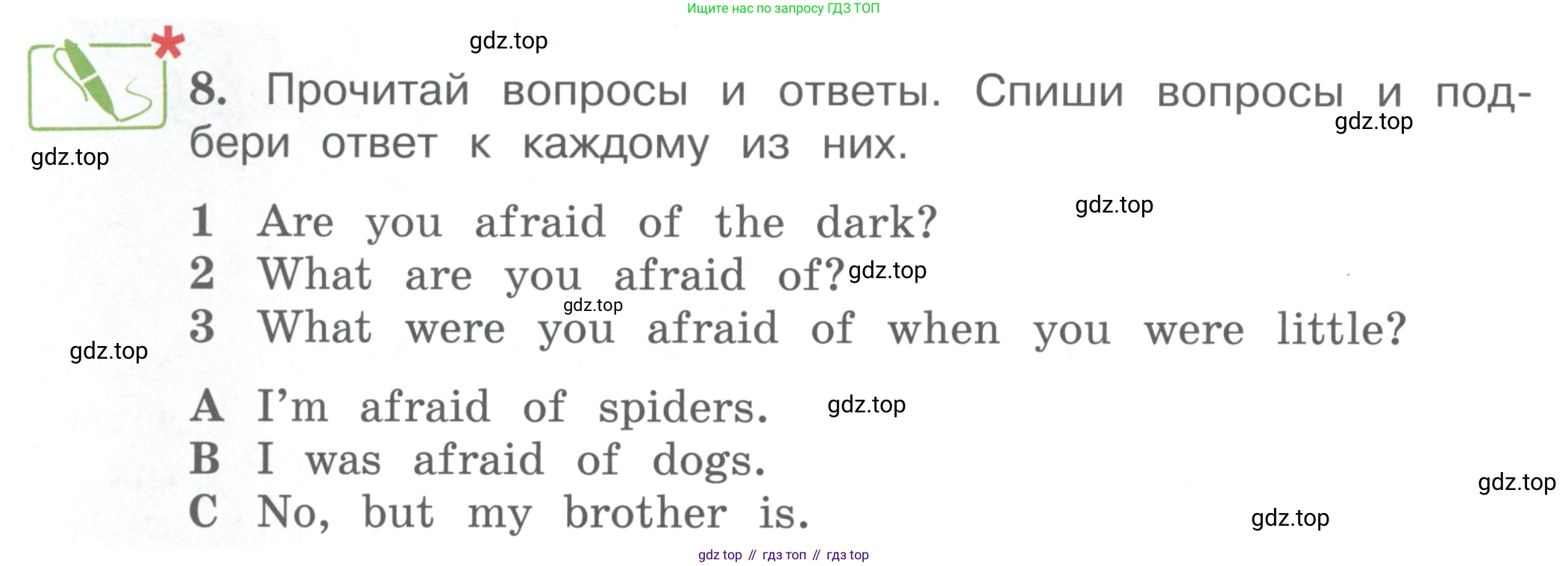ГДЗ Английский язык (english), 4 класс Учебник (Student's book), авторы: Вербицкая Мария Валерьевна (Verbitskaya Maria), Эббс Брайен (Abbs Brian), Уорелл Энн (Worrall Anne), Уорд Энн (Ward Ann), издательство Вентана-граф, Москва, 2019, белого цвета, Часть ( Part) 2, страница 22, номер 8, Условие