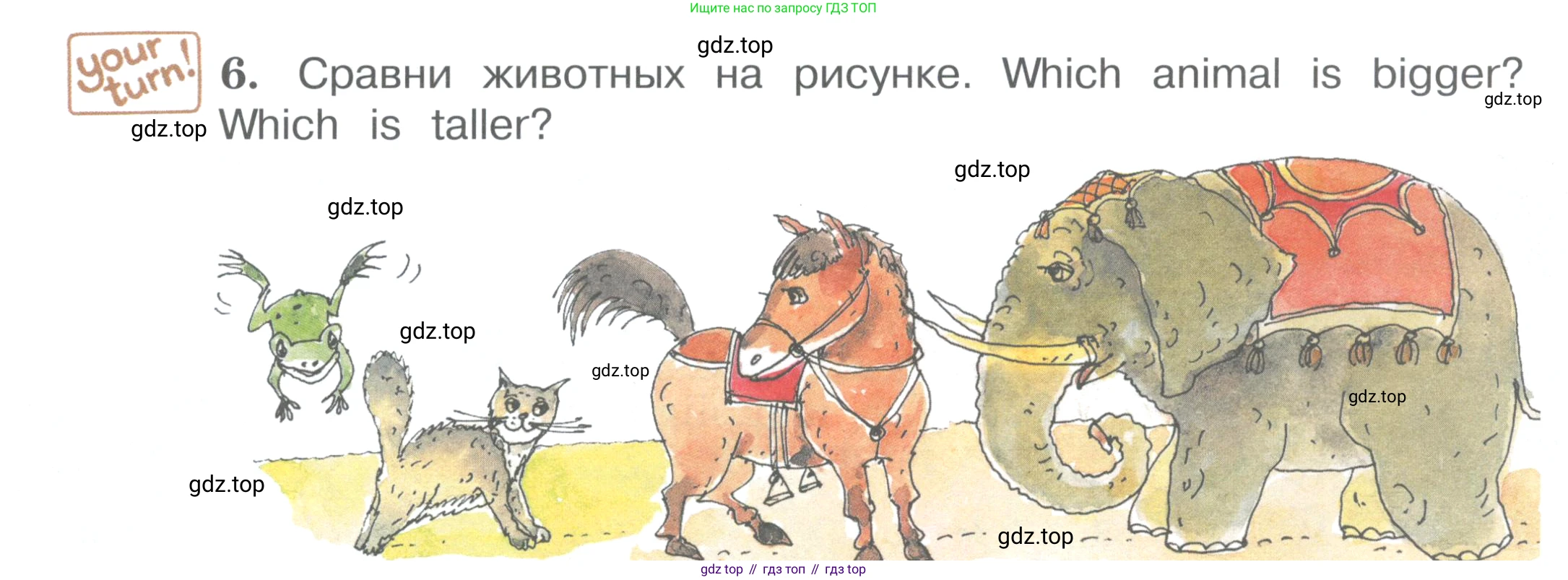 ГДЗ Английский язык (english), 4 класс Учебник (Student's book), авторы: Вербицкая Мария Валерьевна (Verbitskaya Maria), Эббс Брайен (Abbs Brian), Уорелл Энн (Worrall Anne), Уорд Энн (Ward Ann), издательство Вентана-граф, Москва, 2019, белого цвета, Часть ( Part) 1, страница 63, номер 6, Условие