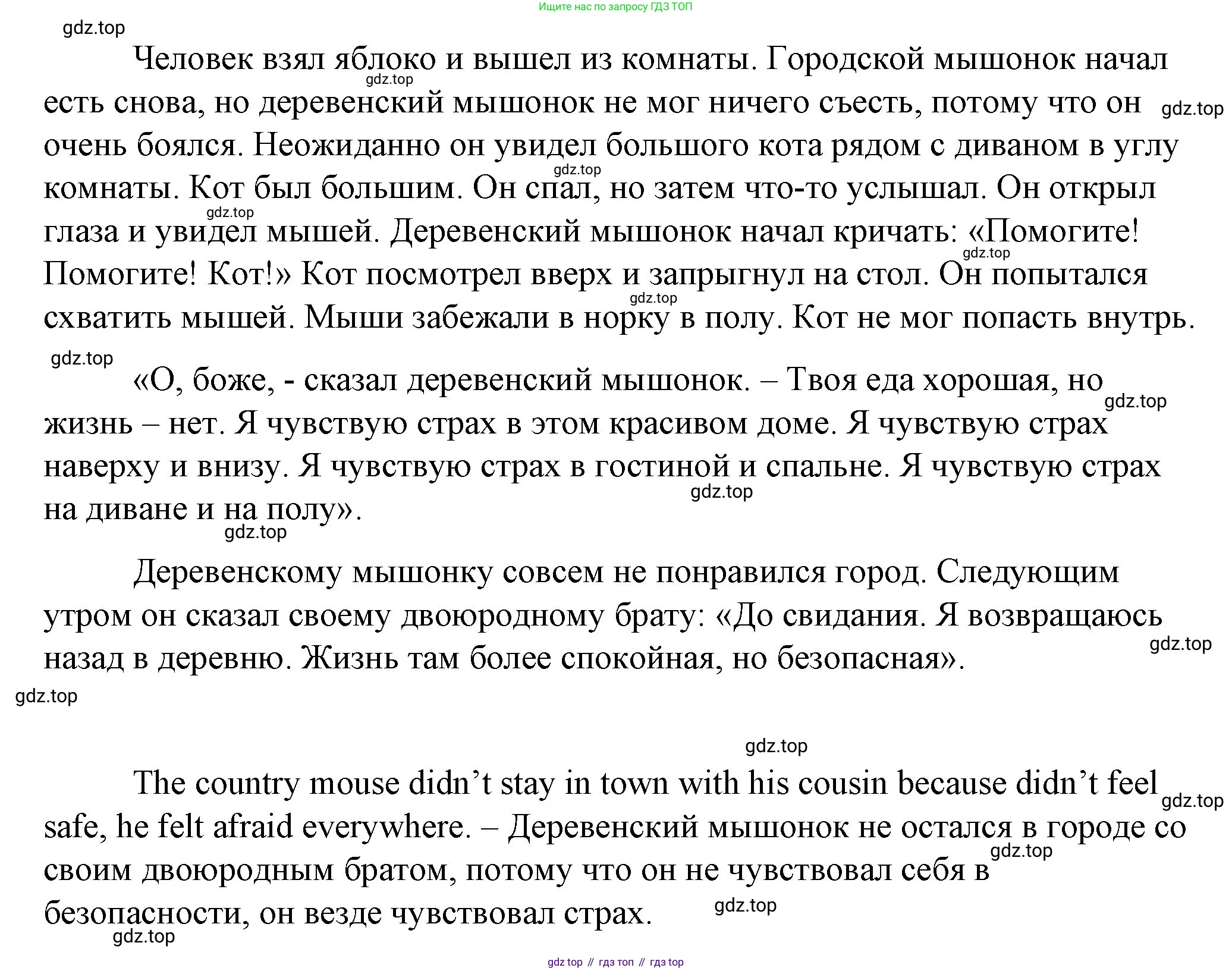 Английский язык (english), 4 класс книга для чтения (reader), авторы: Верещагина Ирина Николаевна (Vereshchagina Irina), Афанасьева Ольга Васильевна (Afanasyeva Olga), издательство Просвещение, Москва, 2017, серого цвета, страница 25, номер 1, Решение (продолжение 2)