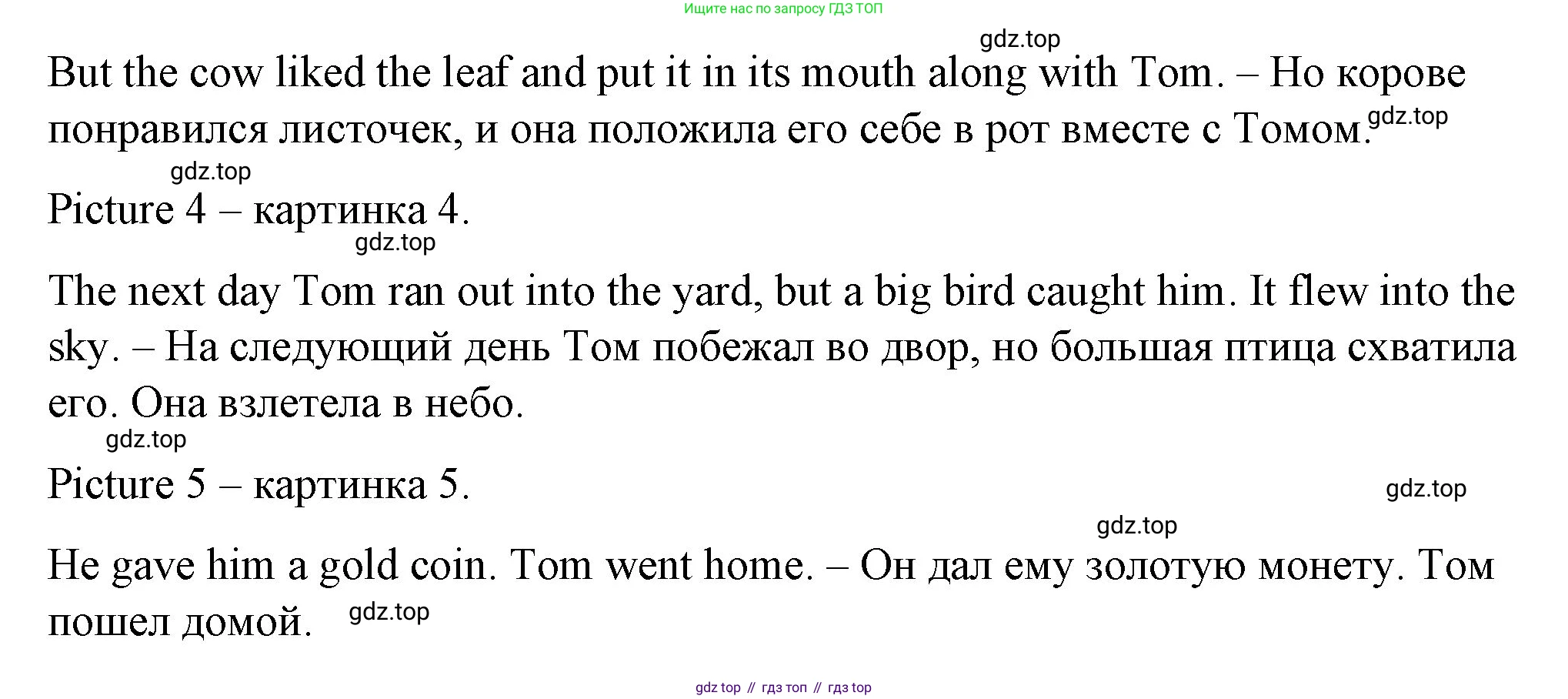 Английский язык (english), 4 класс книга для чтения (reader), авторы: Верещагина Ирина Николаевна (Vereshchagina Irina), Афанасьева Ольга Васильевна (Afanasyeva Olga), издательство Просвещение, Москва, 2017, серого цвета, страница 64, номер 2, Решение (продолжение 2)