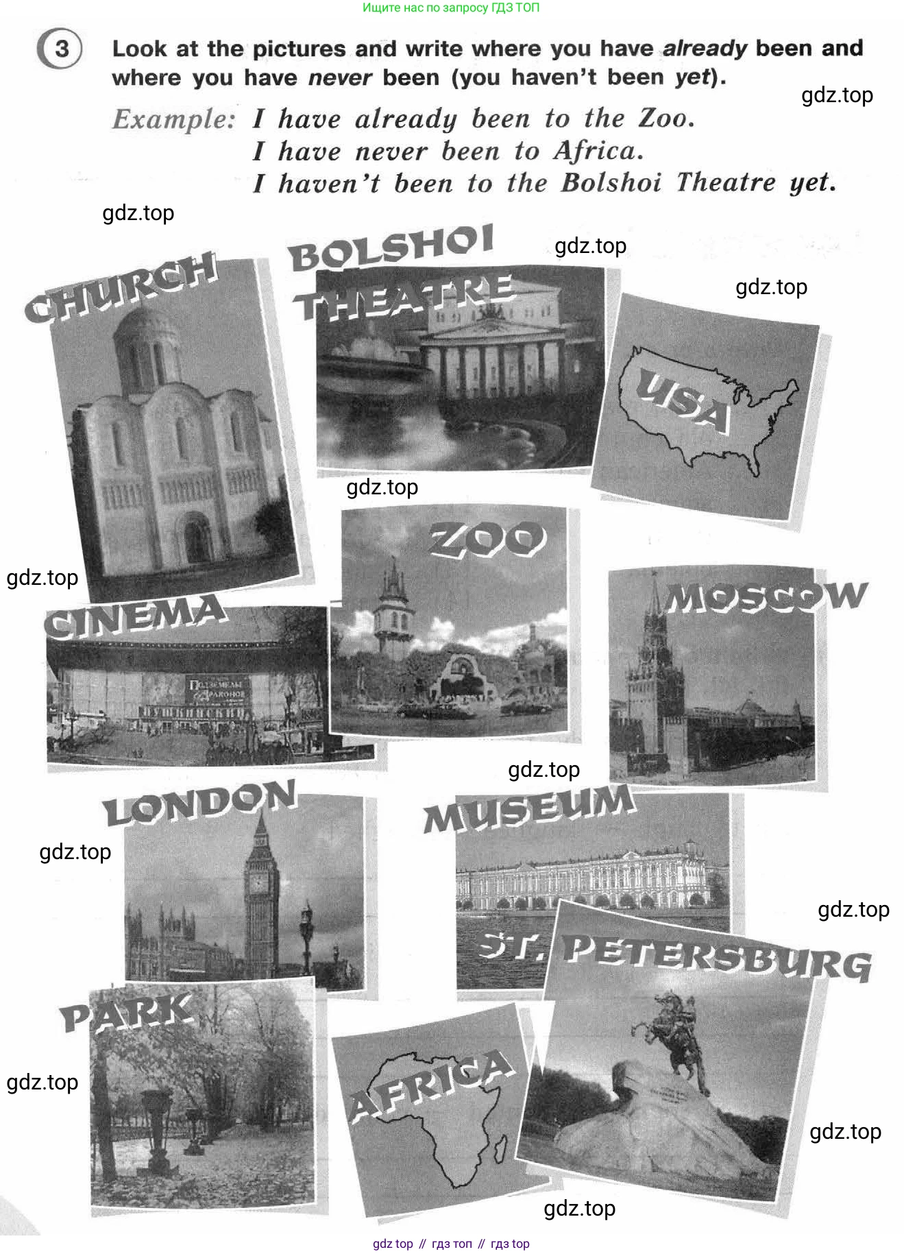 ГДЗ Английский язык (english), 4 класс Рабочая тетрадь (workbook), авторы: Верещагина Ирина Николаевна (Vereshchagina Irina), Афанасьева Ольга Васильевна (Afanasyeva Olga), издательство Просвещение, Москва, 2016, белого цвета, страница 30, номер 3, Условие