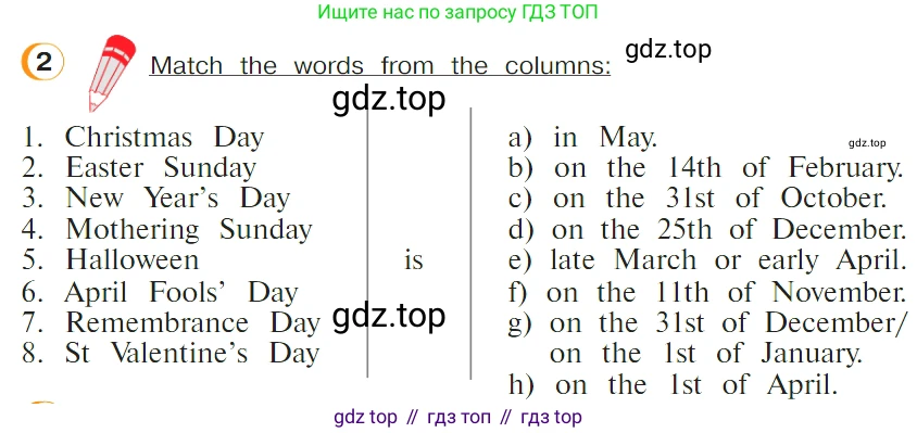 ГДЗ Английский язык (english), 4 класс Учебник (Student's book), авторы: Верещагина Ирина Николаевна (Vereshchagina Irina), Афанасьева Ольга Васильевна (Afanasyeva Olga), издательство Просвещение, Москва, 2023, серого цвета, Часть ( Part) 1, страница 23, номер 2, Условие