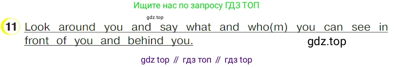 ГДЗ Английский язык (english), 4 класс Учебник (Student's book), авторы: Верещагина Ирина Николаевна (Vereshchagina Irina), Афанасьева Ольга Васильевна (Afanasyeva Olga), издательство Просвещение, Москва, 2023, серого цвета, Часть ( Part) 1, страница 81, номер 11, Условие