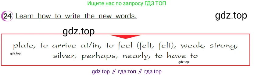 ГДЗ Английский язык (english), 4 класс Учебник (Student's book), авторы: Верещагина Ирина Николаевна (Vereshchagina Irina), Афанасьева Ольга Васильевна (Afanasyeva Olga), издательство Просвещение, Москва, 2023, серого цвета, Часть ( Part) 2, страница 32, номер 24, Условие
