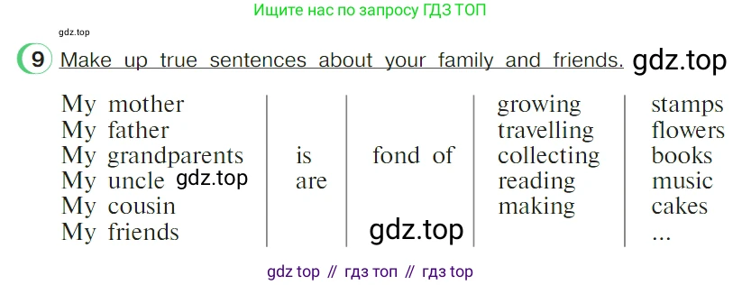 ГДЗ Английский язык (english), 4 класс Учебник (Student's book), авторы: Верещагина Ирина Николаевна (Vereshchagina Irina), Афанасьева Ольга Васильевна (Afanasyeva Olga), издательство Просвещение, Москва, 2023, серого цвета, Часть ( Part) 2, страница 47, номер 9, Условие