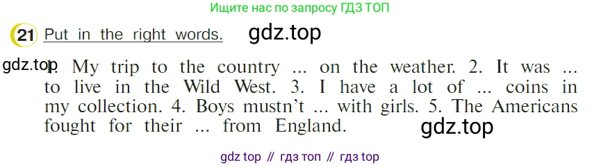 ГДЗ Английский язык (english), 4 класс Учебник (Student's book), авторы: Верещагина Ирина Николаевна (Vereshchagina Irina), Афанасьева Ольга Васильевна (Afanasyeva Olga), издательство Просвещение, Москва, 2023, серого цвета, Часть ( Part) 2, страница 119, номер 21, Условие