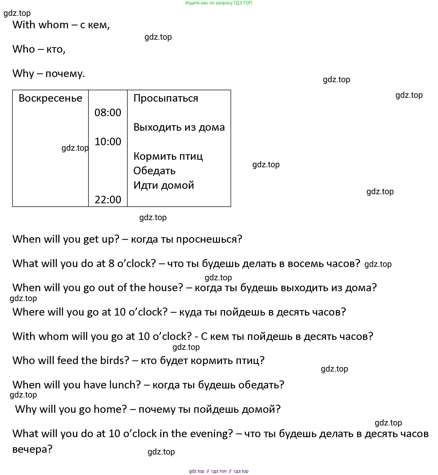 ГДЗ Английский язык (english), 4 класс Учебник (Student's book), авторы: Верещагина Ирина Николаевна (Vereshchagina Irina), Афанасьева Ольга Васильевна (Afanasyeva Olga), издательство Просвещение, Москва, 2023, серого цвета, Часть ( Part) 1, страница 30, номер 2, Решение 1 (продолжение 2)