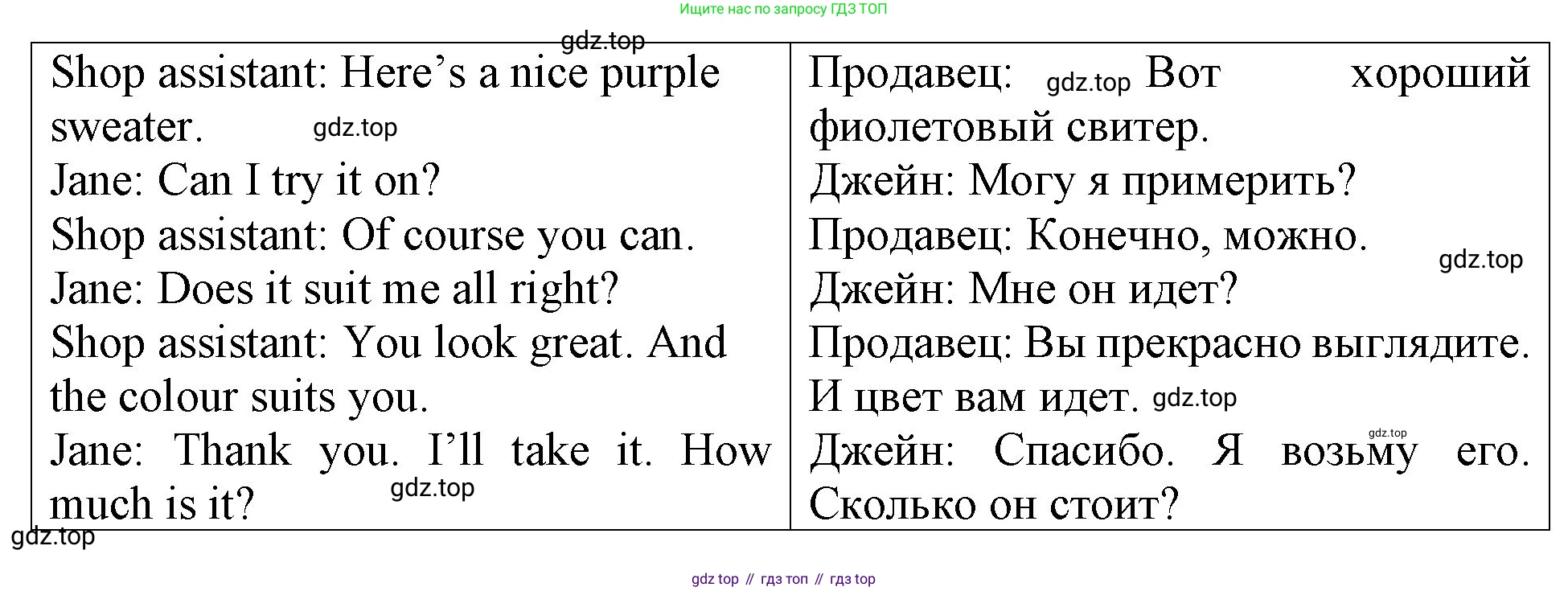ГДЗ Английский язык (english), 4 класс Учебник (Student's book), авторы: Верещагина Ирина Николаевна (Vereshchagina Irina), Афанасьева Ольга Васильевна (Afanasyeva Olga), издательство Просвещение, Москва, 2023, серого цвета, Часть ( Part) 1, страница 10, номер 10, Решение 2 (продолжение 5)