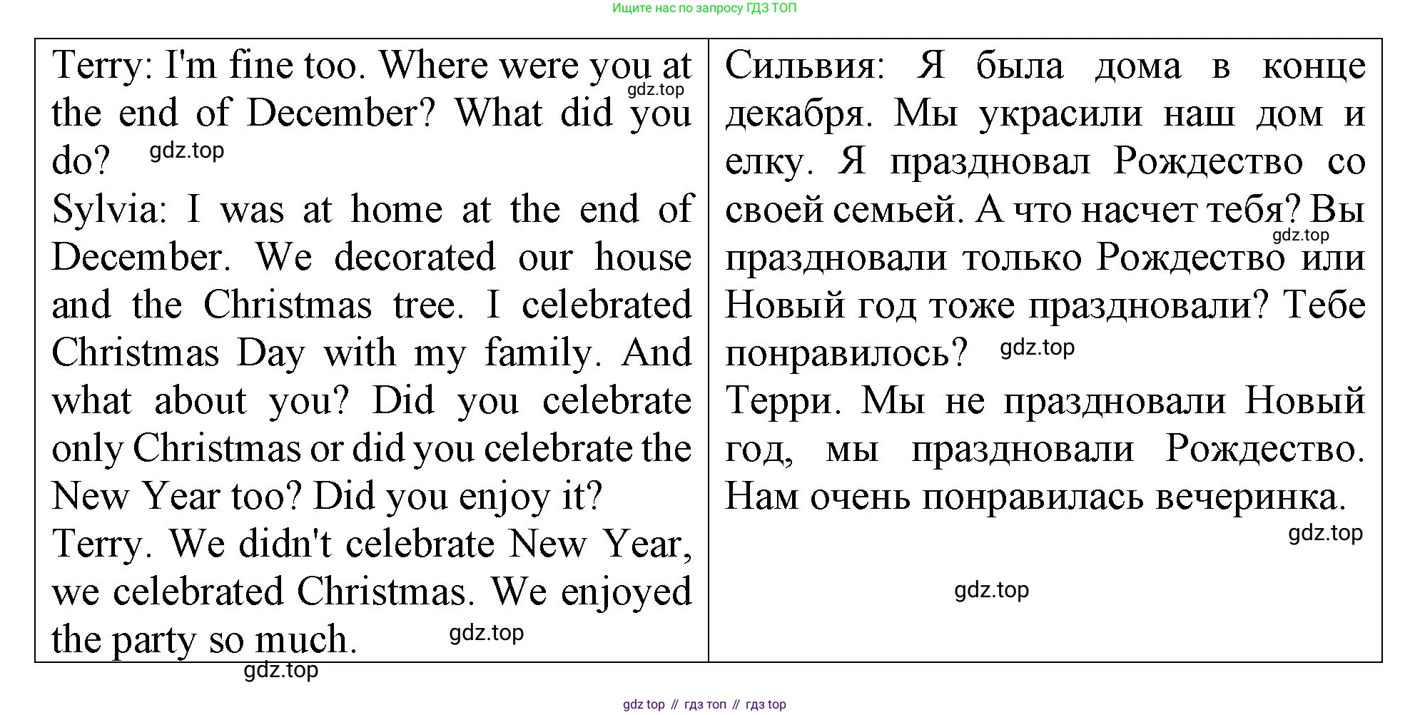 ГДЗ Английский язык (english), 4 класс Учебник (Student's book), авторы: Верещагина Ирина Николаевна (Vereshchagina Irina), Афанасьева Ольга Васильевна (Afanasyeva Olga), издательство Просвещение, Москва, 2023, серого цвета, Часть ( Part) 1, страница 25, номер 7, Решение 2 (продолжение 2)