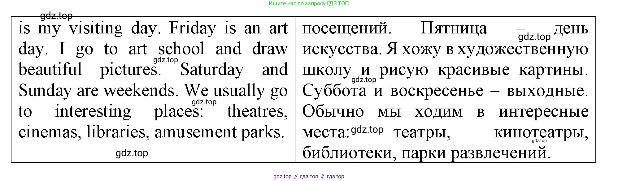 ГДЗ Английский язык (english), 4 класс Учебник (Student's book), авторы: Верещагина Ирина Николаевна (Vereshchagina Irina), Афанасьева Ольга Васильевна (Afanasyeva Olga), издательство Просвещение, Москва, 2023, серого цвета, Часть ( Part) 1, страница 40, номер 13, Решение 2 (продолжение 2)