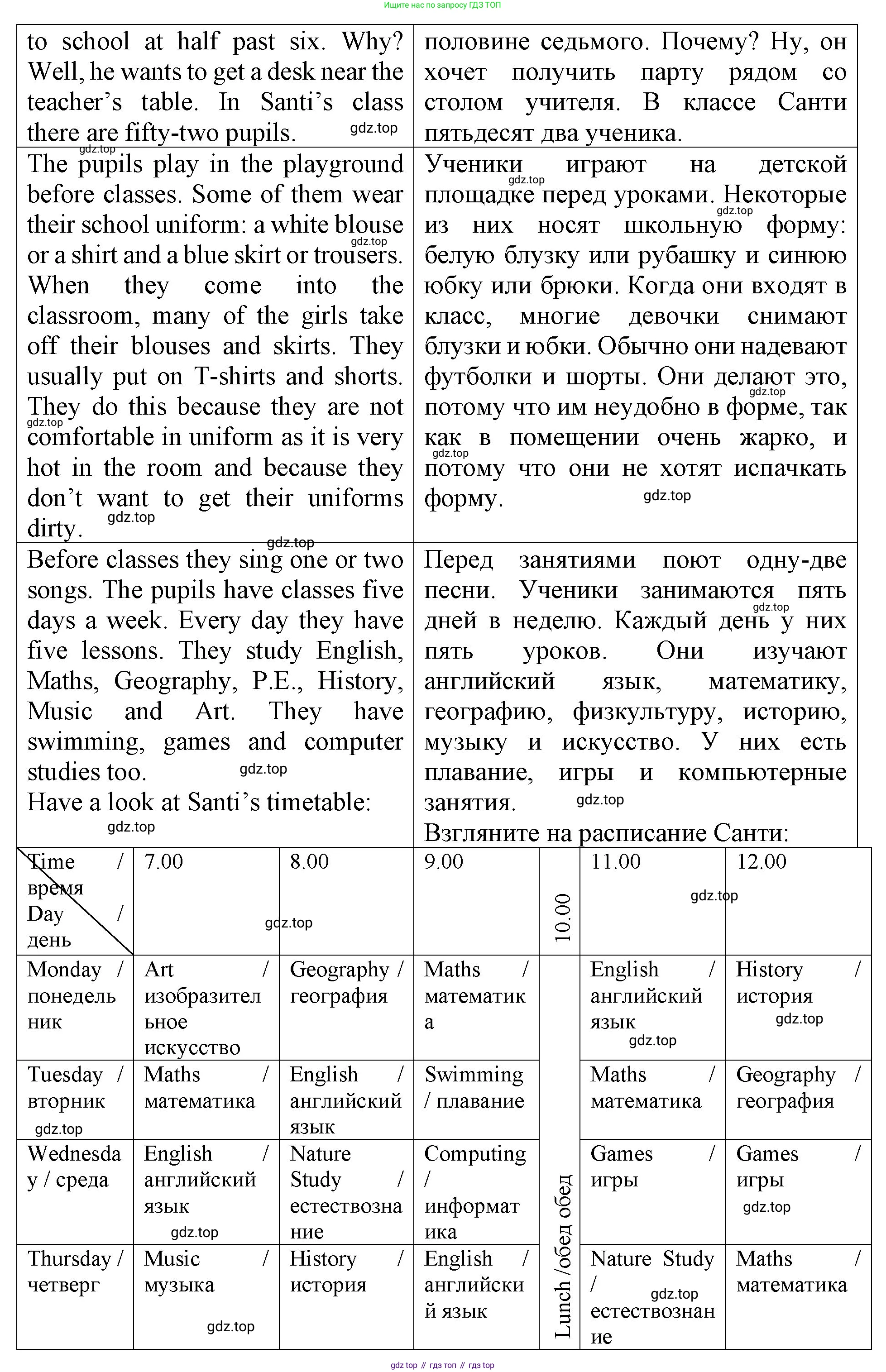 ГДЗ Английский язык (english), 4 класс Учебник (Student's book), авторы: Верещагина Ирина Николаевна (Vereshchagina Irina), Афанасьева Ольга Васильевна (Afanasyeva Olga), издательство Просвещение, Москва, 2023, серого цвета, Часть ( Part) 1, страница 51, номер 12, Решение 2 (продолжение 2)