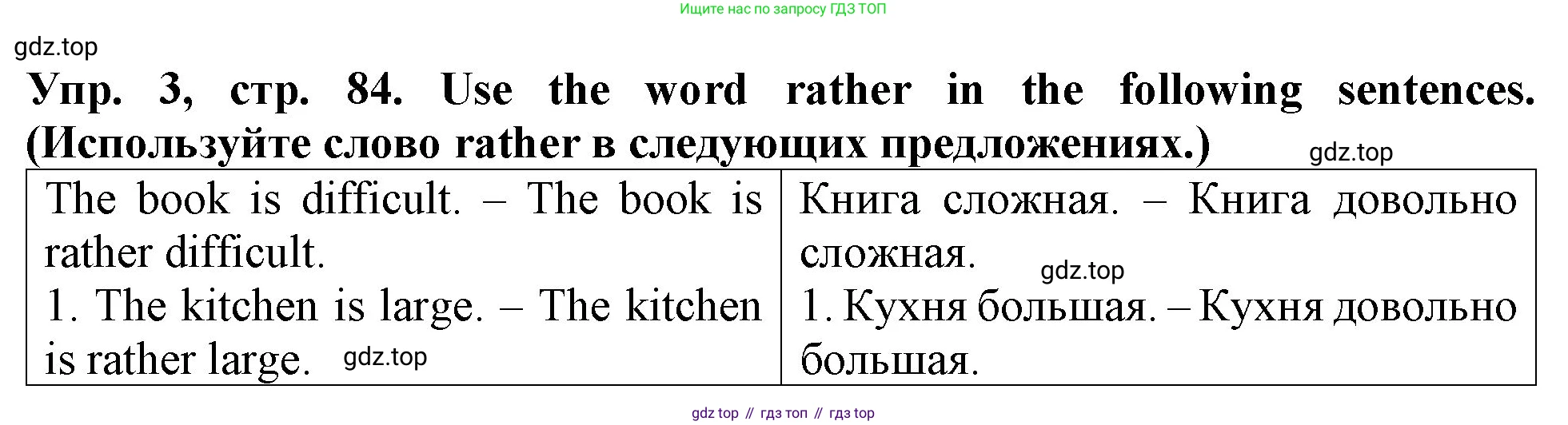 ГДЗ Английский язык (english), 4 класс Учебник (Student's book), авторы: Верещагина Ирина Николаевна (Vereshchagina Irina), Афанасьева Ольга Васильевна (Afanasyeva Olga), издательство Просвещение, Москва, 2023, серого цвета, Часть ( Part) 1, страница 84, номер 3, Решение 2