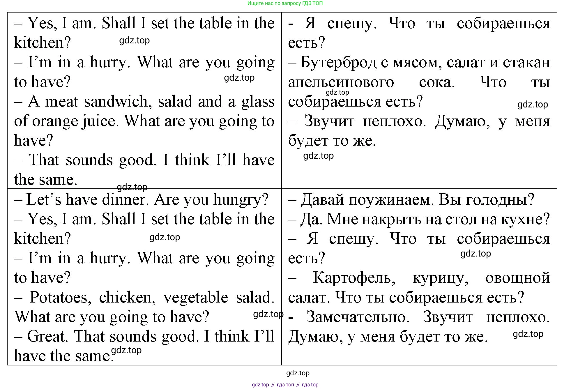 ГДЗ Английский язык (english), 4 класс Учебник (Student's book), авторы: Верещагина Ирина Николаевна (Vereshchagina Irina), Афанасьева Ольга Васильевна (Afanasyeva Olga), издательство Просвещение, Москва, 2023, серого цвета, Часть ( Part) 1, страница 98, номер 14, Решение 2 (продолжение 2)