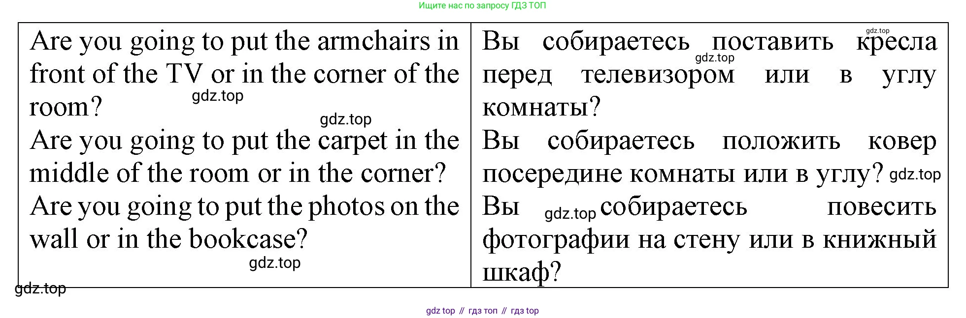 ГДЗ Английский язык (english), 4 класс Учебник (Student's book), авторы: Верещагина Ирина Николаевна (Vereshchagina Irina), Афанасьева Ольга Васильевна (Afanasyeva Olga), издательство Просвещение, Москва, 2023, серого цвета, Часть ( Part) 1, страница 100, номер 19, Решение 2 (продолжение 2)