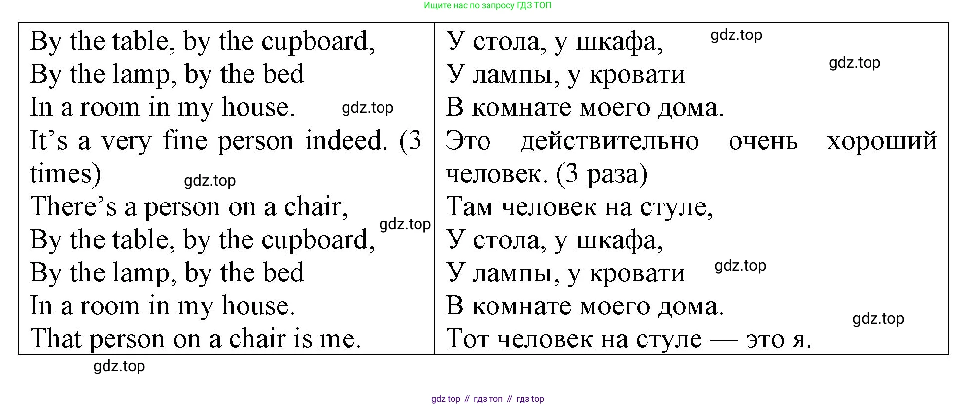 ГДЗ Английский язык (english), 4 класс Учебник (Student's book), авторы: Верещагина Ирина Николаевна (Vereshchagina Irina), Афанасьева Ольга Васильевна (Afanasyeva Olga), издательство Просвещение, Москва, 2023, серого цвета, Часть ( Part) 1, страница 108, номер 9, Решение 2 (продолжение 2)