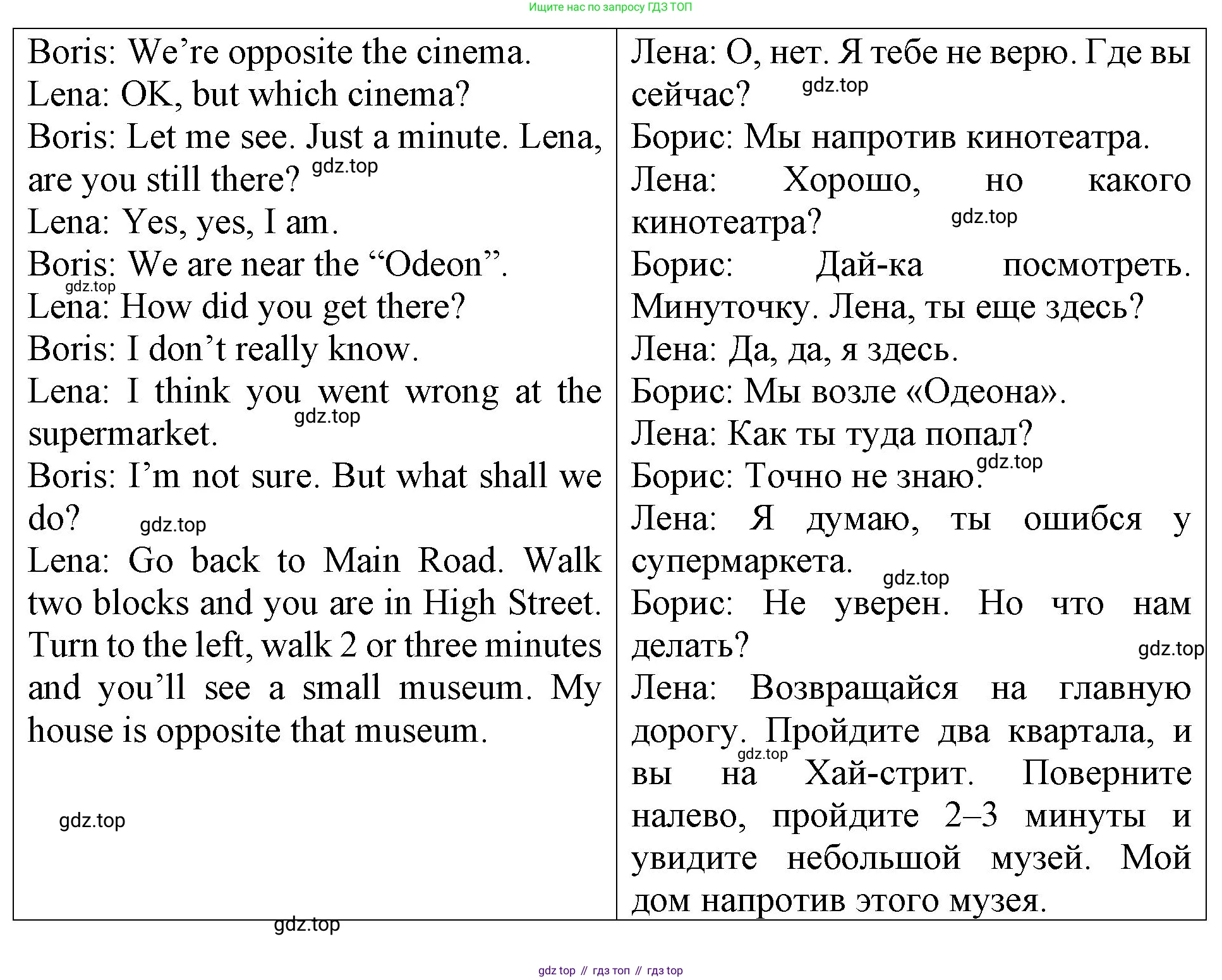 ГДЗ Английский язык (english), 4 класс Учебник (Student's book), авторы: Верещагина Ирина Николаевна (Vereshchagina Irina), Афанасьева Ольга Васильевна (Afanasyeva Olga), издательство Просвещение, Москва, 2023, серого цвета, Часть ( Part) 1, страница 117, номер 8, Решение 2 (продолжение 2)