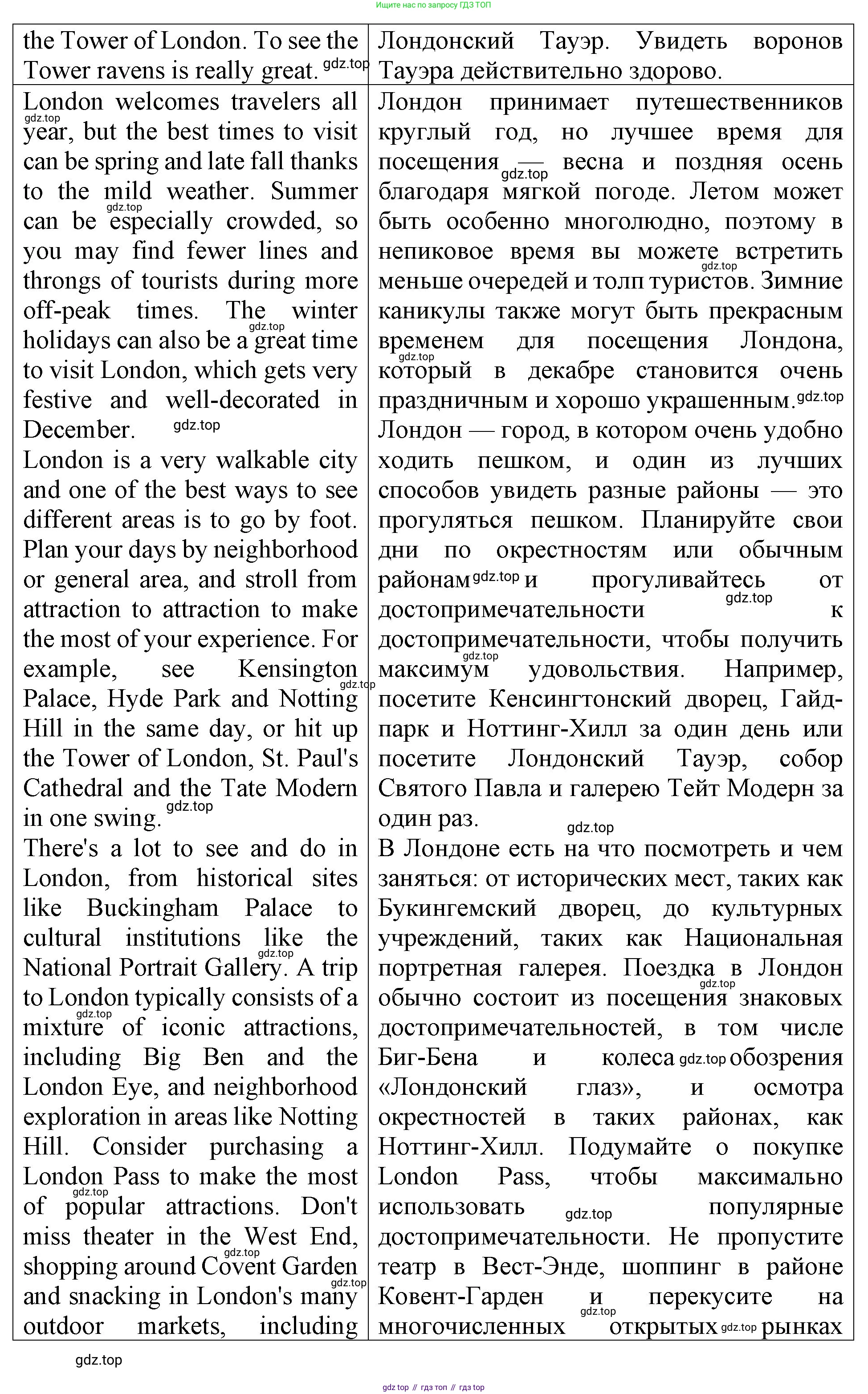 ГДЗ Английский язык (english), 4 класс Учебник (Student's book), авторы: Верещагина Ирина Николаевна (Vereshchagina Irina), Афанасьева Ольга Васильевна (Afanasyeva Olga), издательство Просвещение, Москва, 2023, серого цвета, Часть ( Part) 1, страница 159, Решение 2 (продолжение 7)