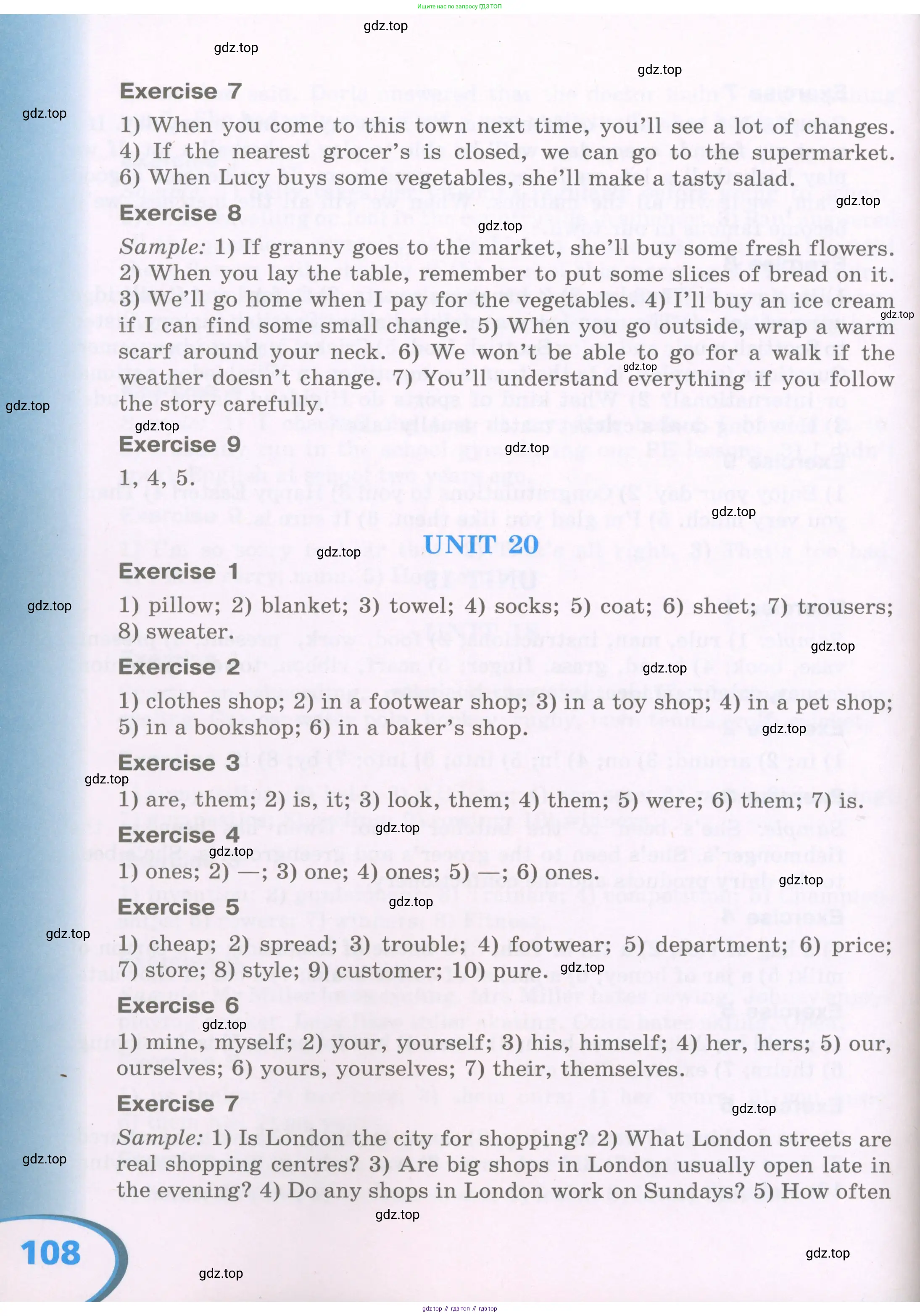 Английский язык (english), 5 класс рабочая тетрадь (activity book), авторы: Афанасьева Ольга Васильевна (Afanasyeva Olga), Михеева Ирина Владимировна (Mikheeva Irina), Баранова Ксения Михайловна (Baranova Ksenia), издательство Просвещение, Москва, 2023, зелёного цвета, страница 108