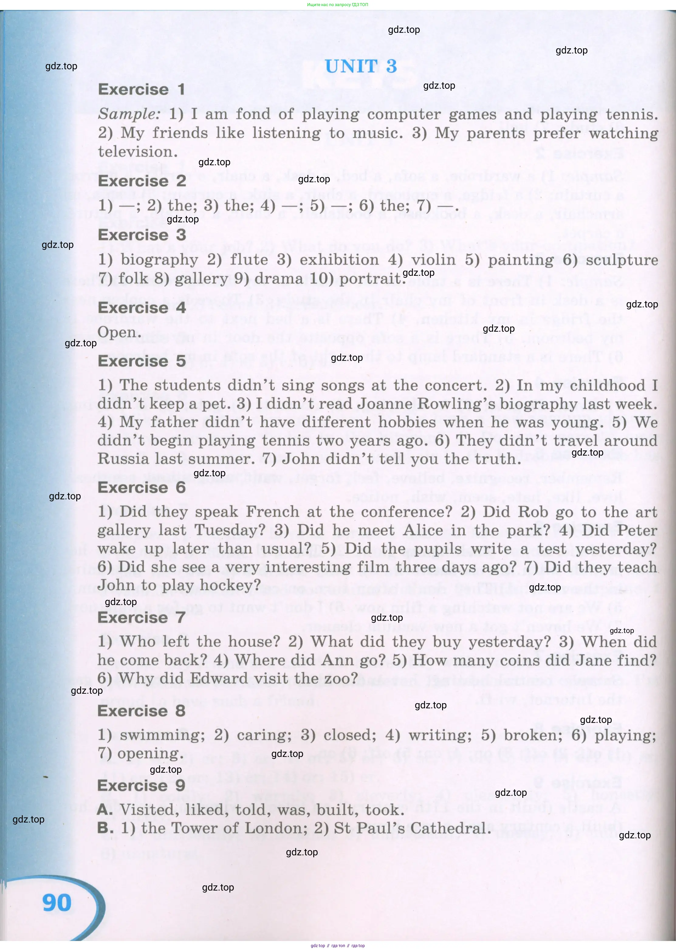 Английский язык (english), 5 класс рабочая тетрадь (activity book), авторы: Афанасьева Ольга Васильевна (Afanasyeva Olga), Михеева Ирина Владимировна (Mikheeva Irina), Баранова Ксения Михайловна (Baranova Ksenia), издательство Просвещение, Москва, 2023, зелёного цвета, страница 90