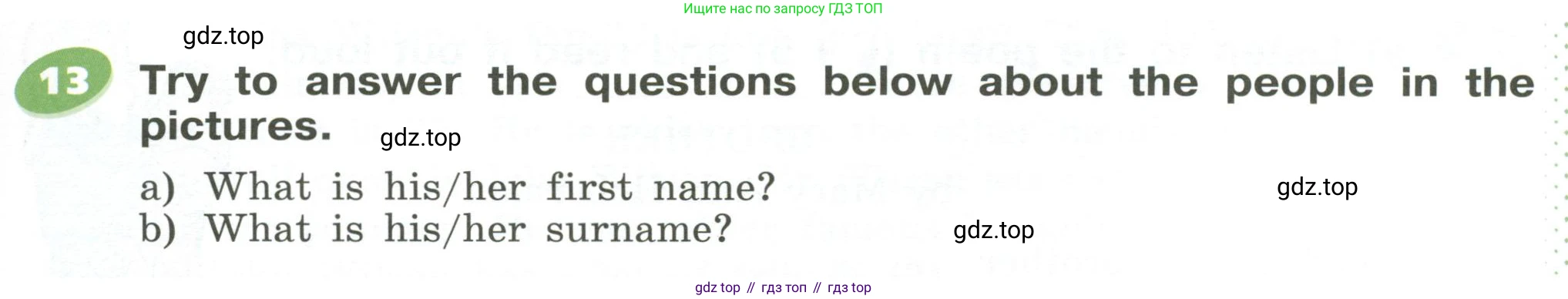 Английский язык (english), 5 класс Учебник (Student's book), авторы: Афанасьева Ольга Васильевна (Afanasyeva Olga), Михеева Ирина Владимировна (Mikheeva Irina), Баранова Ксения Михайловна (Baranova Ksenia), издательство Просвещение, Москва, 2023, зелёного цвета, Часть ( Part) 1, страница 11, номер 13, Условие
