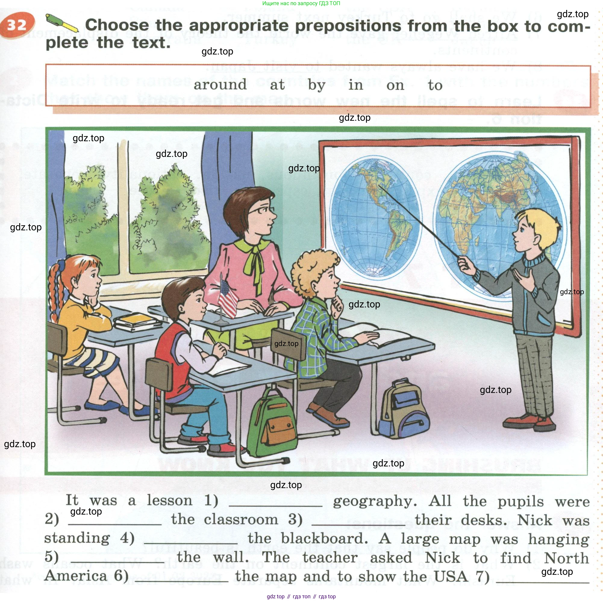 Английский язык (english), 5 класс Учебник (Student's book), авторы: Афанасьева Ольга Васильевна (Afanasyeva Olga), Михеева Ирина Владимировна (Mikheeva Irina), Баранова Ксения Михайловна (Baranova Ksenia), издательство Просвещение, Москва, 2023, зелёного цвета, Часть ( Part) 1, страница 111, номер 32, Условие