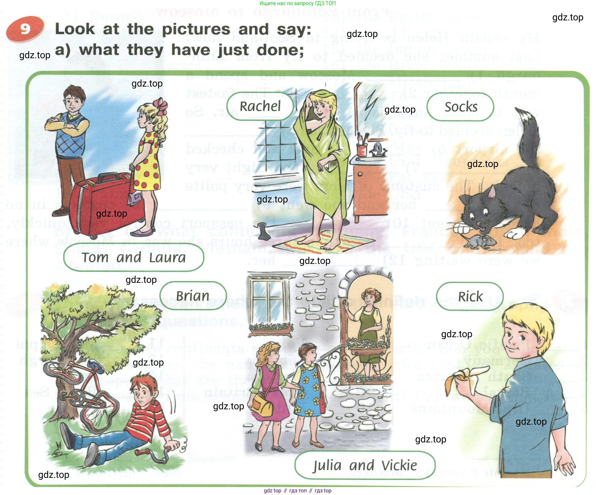Английский язык (english), 5 класс Учебник (Student's book), авторы: Афанасьева Ольга Васильевна (Afanasyeva Olga), Михеева Ирина Владимировна (Mikheeva Irina), Баранова Ксения Михайловна (Baranova Ksenia), издательство Просвещение, Москва, 2023, зелёного цвета, Часть ( Part) 1, страница 94, номер 9, Условие