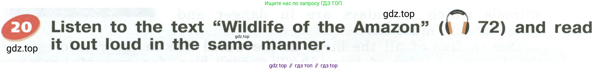 Английский язык (english), 5 класс Учебник (Student's book), авторы: Афанасьева Ольга Васильевна (Afanasyeva Olga), Михеева Ирина Владимировна (Mikheeva Irina), Баранова Ксения Михайловна (Baranova Ksenia), издательство Просвещение, Москва, 2023, зелёного цвета, Часть ( Part) 1, страница 148, номер 20, Условие