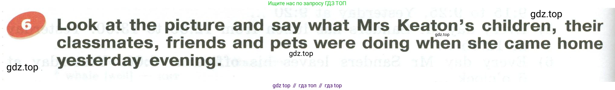 Английский язык (english), 5 класс Учебник (Student's book), авторы: Афанасьева Ольга Васильевна (Afanasyeva Olga), Михеева Ирина Владимировна (Mikheeva Irina), Баранова Ксения Михайловна (Baranova Ksenia), издательство Просвещение, Москва, 2023, зелёного цвета, Часть ( Part) 1, страница 136, номер 6, Условие