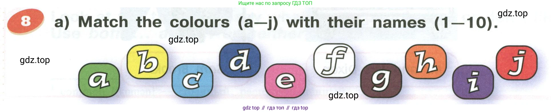 Английский язык (english), 5 класс Учебник (Student's book), авторы: Афанасьева Ольга Васильевна (Afanasyeva Olga), Михеева Ирина Владимировна (Mikheeva Irina), Баранова Ксения Михайловна (Baranova Ksenia), издательство Просвещение, Москва, 2023, зелёного цвета, Часть ( Part) 1, страница 158, номер 8, Условие