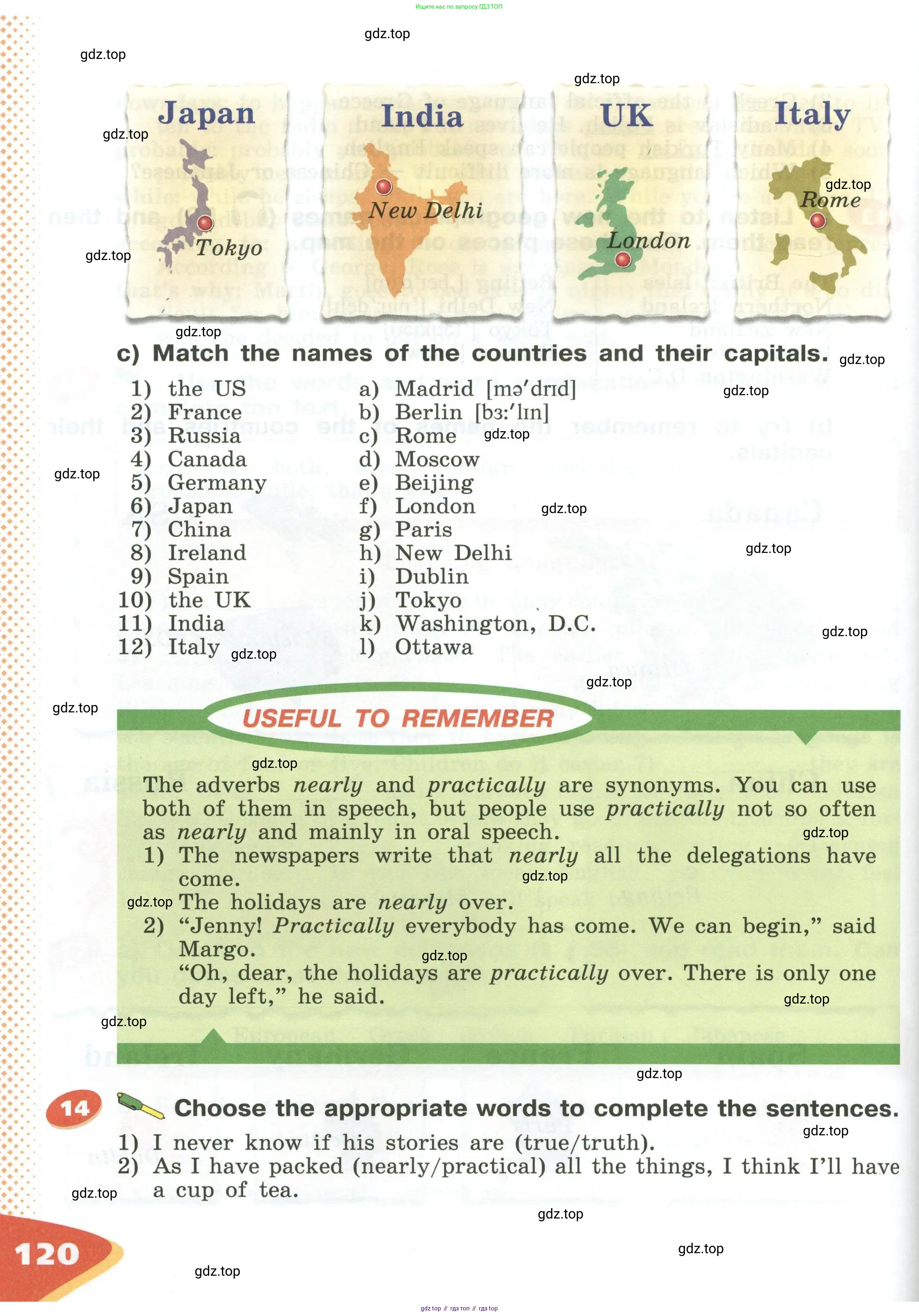Английский язык (english), 5 класс Учебник (Student's book), авторы: Афанасьева Ольга Васильевна (Afanasyeva Olga), Михеева Ирина Владимировна (Mikheeva Irina), Баранова Ксения Михайловна (Baranova Ksenia), издательство Просвещение, Москва, 2023, зелёного цвета, Часть ( Part) 1, страница 120