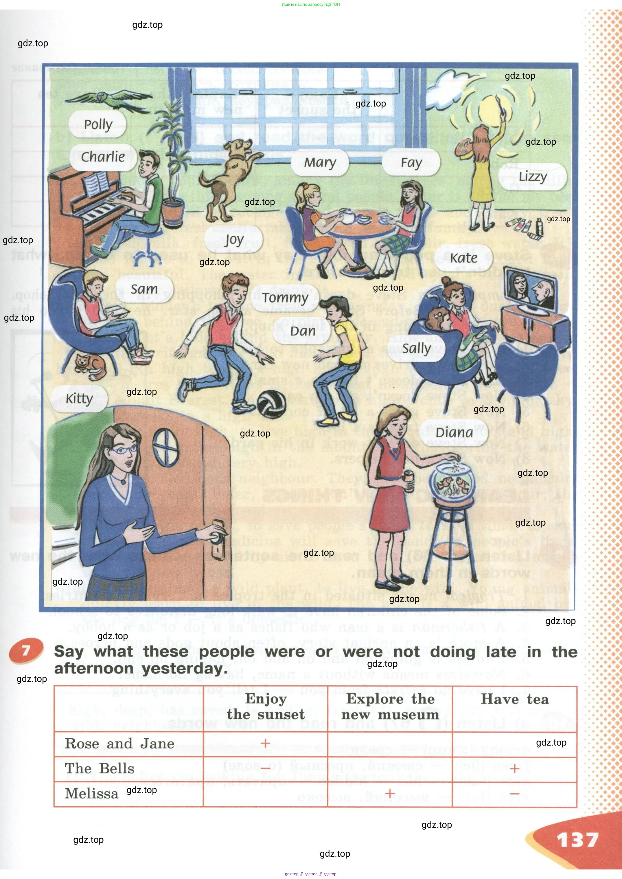 Английский язык (english), 5 класс Учебник (Student's book), авторы: Афанасьева Ольга Васильевна (Afanasyeva Olga), Михеева Ирина Владимировна (Mikheeva Irina), Баранова Ксения Михайловна (Baranova Ksenia), издательство Просвещение, Москва, 2023, зелёного цвета, Часть ( Part) 1, страница 137