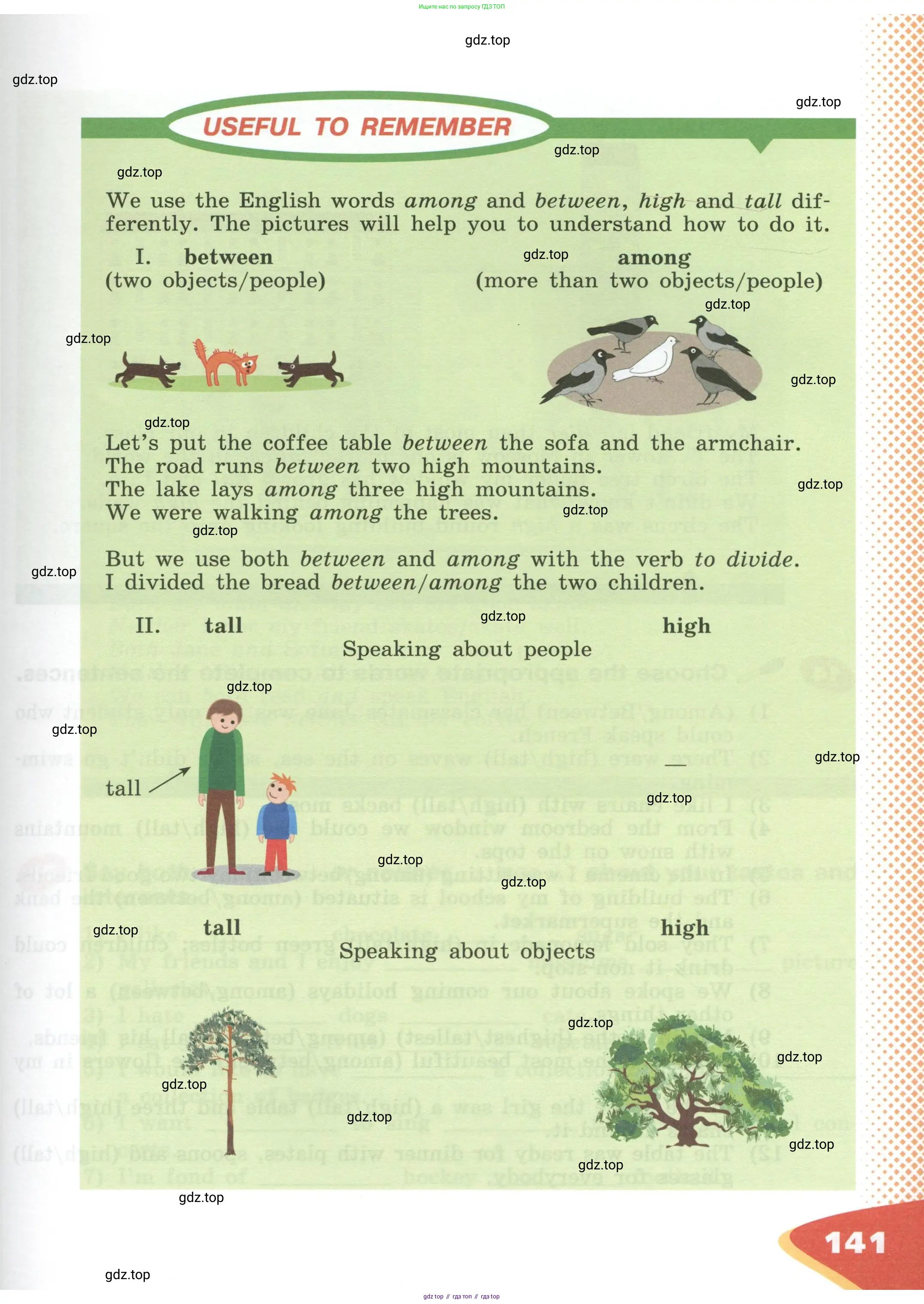 Английский язык (english), 5 класс Учебник (Student's book), авторы: Афанасьева Ольга Васильевна (Afanasyeva Olga), Михеева Ирина Владимировна (Mikheeva Irina), Баранова Ксения Михайловна (Baranova Ksenia), издательство Просвещение, Москва, 2023, зелёного цвета, Часть ( Part) 2, страница 141