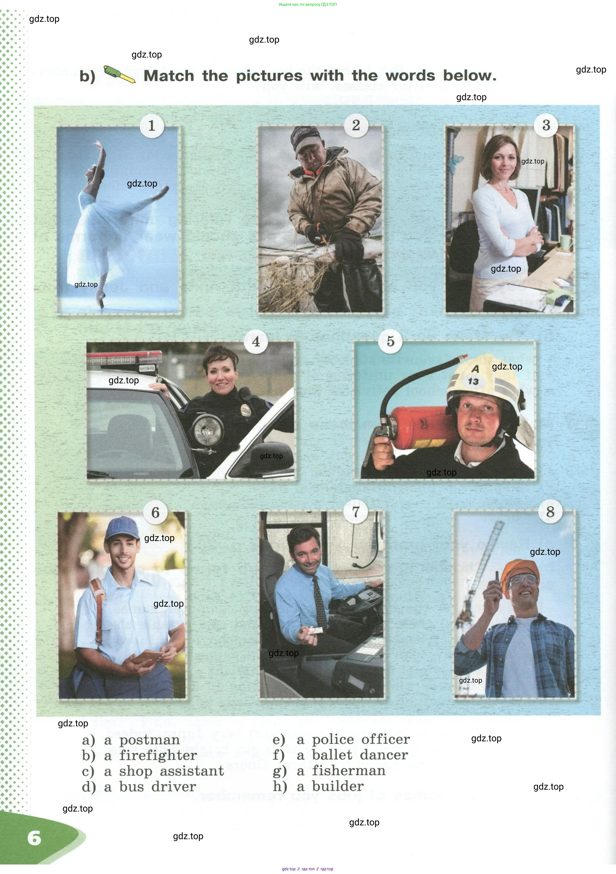 Английский язык (english), 5 класс Учебник (Student's book), авторы: Афанасьева Ольга Васильевна (Afanasyeva Olga), Михеева Ирина Владимировна (Mikheeva Irina), Баранова Ксения Михайловна (Baranova Ksenia), издательство Просвещение, Москва, 2023, зелёного цвета, Часть ( Part) 2, страница 6