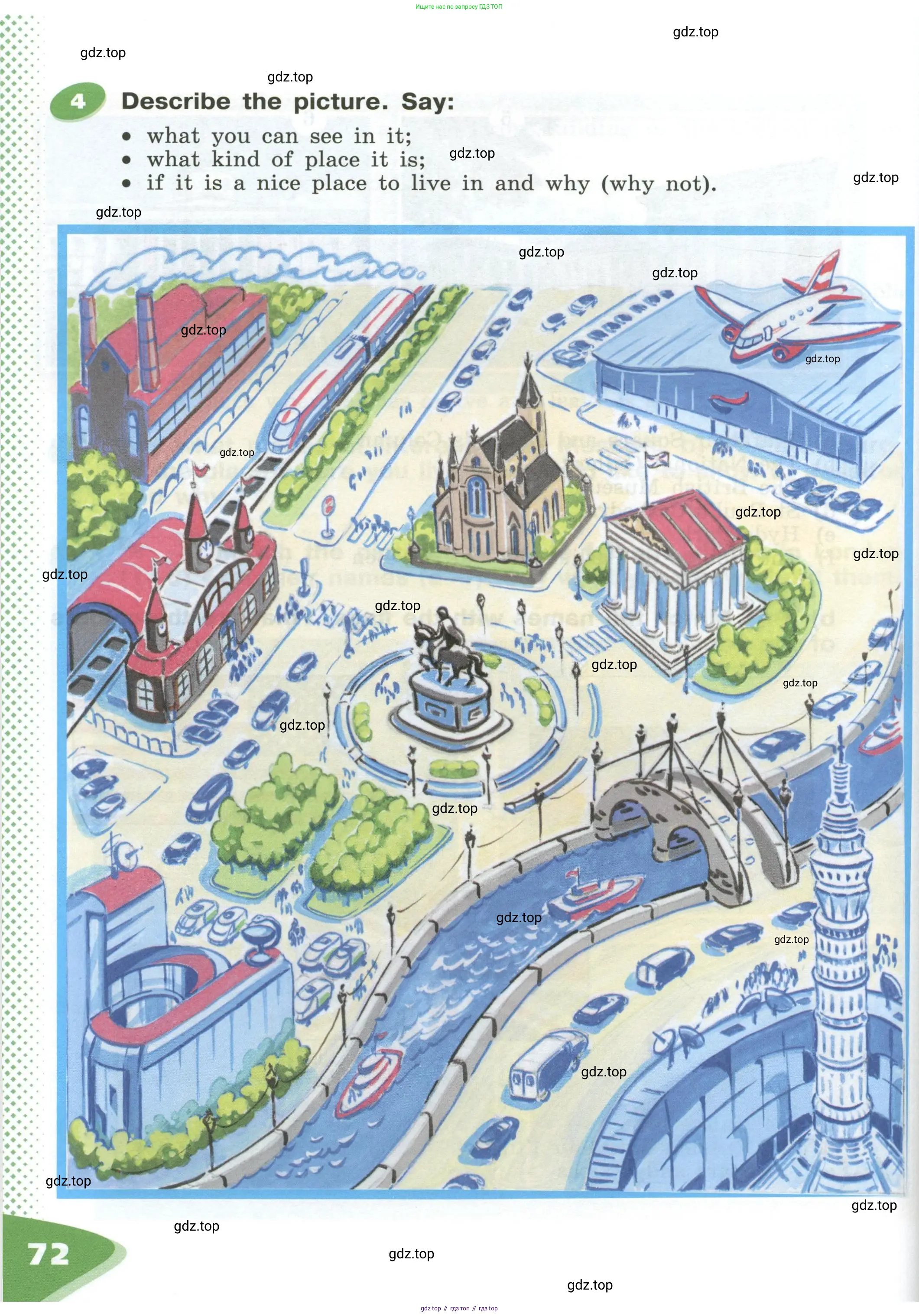 Английский язык (english), 5 класс Учебник (Student's book), авторы: Афанасьева Ольга Васильевна (Afanasyeva Olga), Михеева Ирина Владимировна (Mikheeva Irina), Баранова Ксения Михайловна (Baranova Ksenia), издательство Просвещение, Москва, 2023, зелёного цвета, Часть ( Part) 1, страница 72