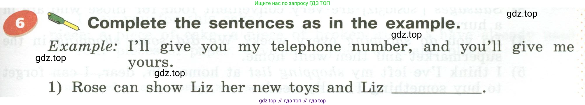 Английский язык (english), 5 класс Учебник (Student's book), авторы: Афанасьева Ольга Васильевна (Afanasyeva Olga), Михеева Ирина Владимировна (Mikheeva Irina), Баранова Ксения Михайловна (Baranova Ksenia), издательство Просвещение, Москва, 2023, зелёного цвета, Часть ( Part) 2, страница 165, номер 6, Условие