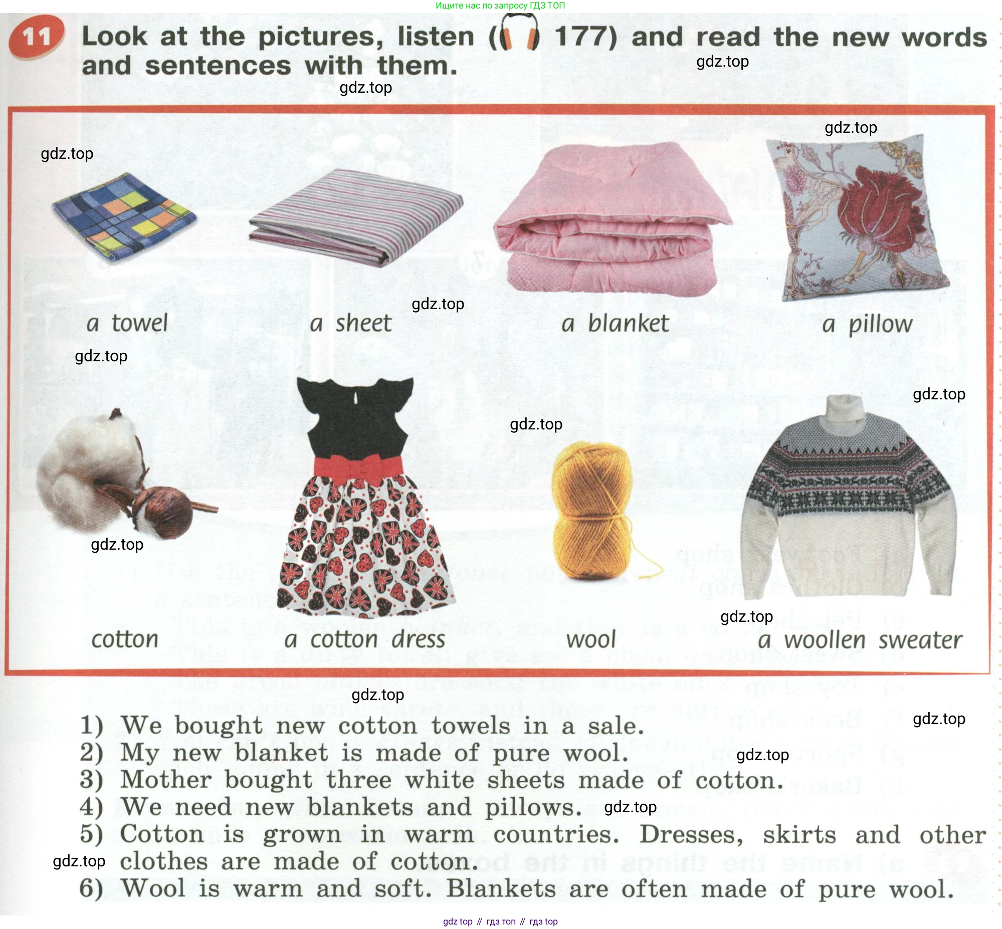Английский язык (english), 5 класс Учебник (Student's book), авторы: Афанасьева Ольга Васильевна (Afanasyeva Olga), Михеева Ирина Владимировна (Mikheeva Irina), Баранова Ксения Михайловна (Baranova Ksenia), издательство Просвещение, Москва, 2023, зелёного цвета, Часть ( Part) 2, страница 187, номер 11, Условие