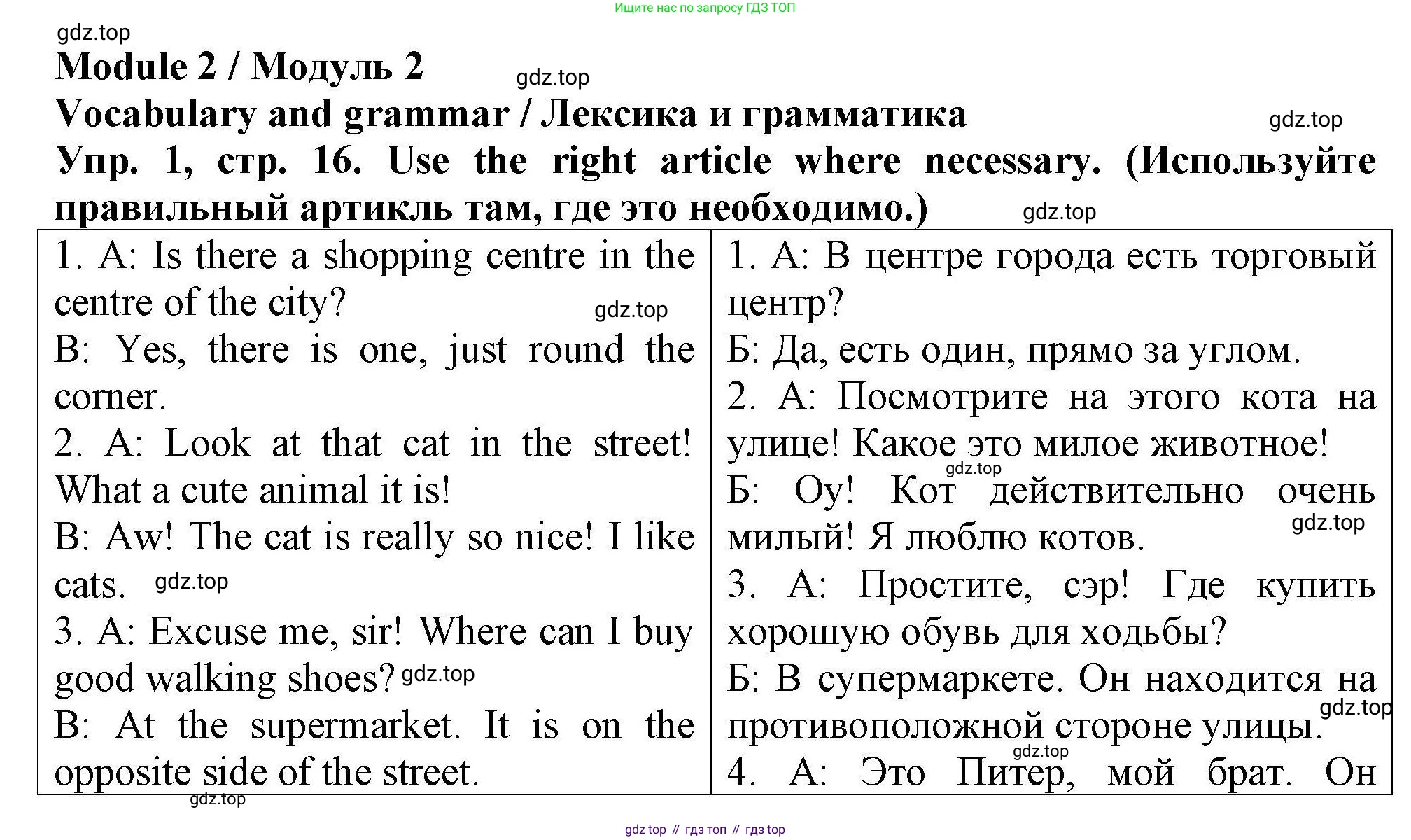 Английский язык (english), 5 класс Тренировочные упражнения в формате ОГЭ (ГИА), авторы: Комиссаров Константин Вячеславович, Кирдяева Ольга Ивановна, издательство Просвещение, Москва, 2023, белого цвета, страница 16, номер 1, Решение