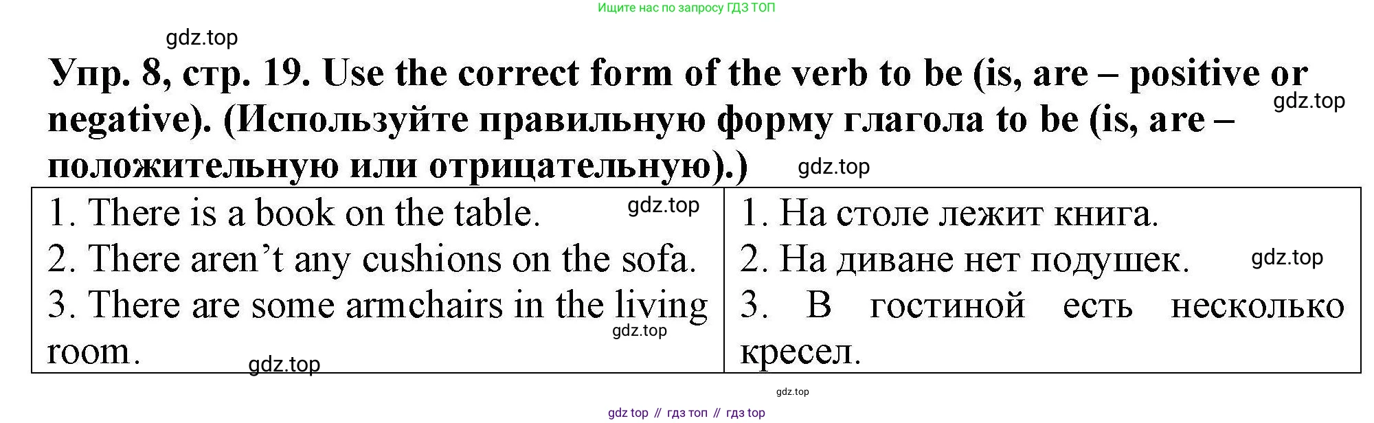 Английский язык (english), 5 класс Тренировочные упражнения в формате ОГЭ (ГИА), авторы: Комиссаров Константин Вячеславович, Кирдяева Ольга Ивановна, издательство Просвещение, Москва, 2023, белого цвета, страница 19, номер 8, Решение