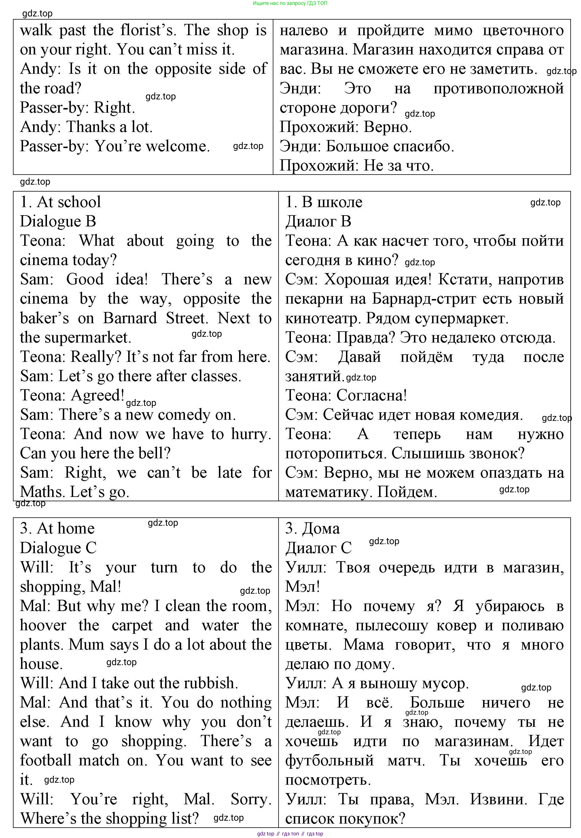 Английский язык (english), 5 класс Тренировочные упражнения в формате ОГЭ (ГИА), авторы: Комиссаров Константин Вячеславович, Кирдяева Ольга Ивановна, издательство Просвещение, Москва, 2023, белого цвета, страница 23, номер 2, Решение (продолжение 2)