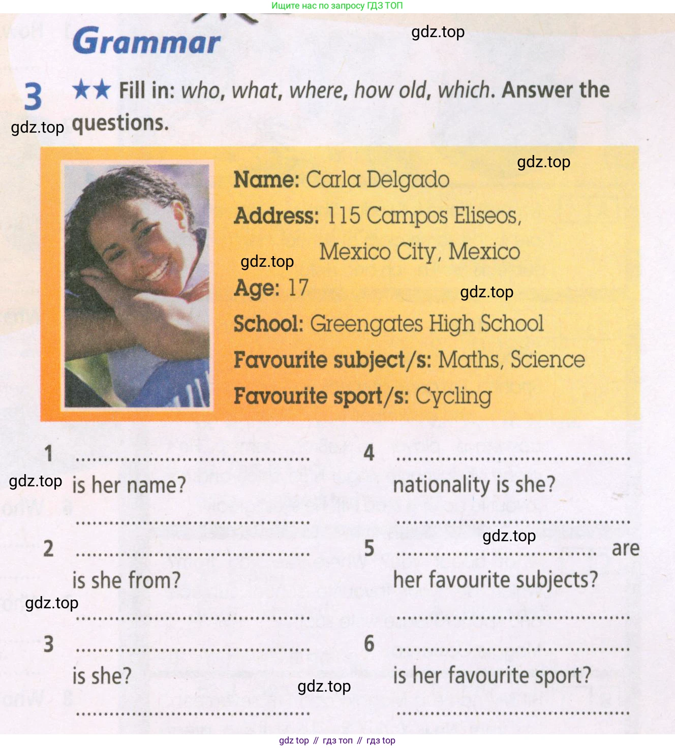 ГДЗ Английский язык (english), 5 класс Рабочая тетрадь (workbook), авторы: Баранова Ксения Михайловна (Baranova Ksenia), Дули Дженни (Dooley Jenny), Копылова Виктория Викторовна (Kopylova Victoria), Мильруд Радислав Петрович (Millrood Radislav), Эванс Вирджиния (Evans Virginia), издательство Просвещение, Москва, 2023, белого цвета, страница 9, номер 3, Условие