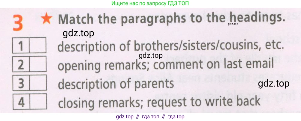ГДЗ Английский язык (english), 5 класс Рабочая тетрадь (workbook), авторы: Баранова Ксения Михайловна (Baranova Ksenia), Дули Дженни (Dooley Jenny), Копылова Виктория Викторовна (Kopylova Victoria), Мильруд Радислав Петрович (Millrood Radislav), Эванс Вирджиния (Evans Virginia), издательство Просвещение, Москва, 2023, белого цвета, страница 30, номер 3, Условие