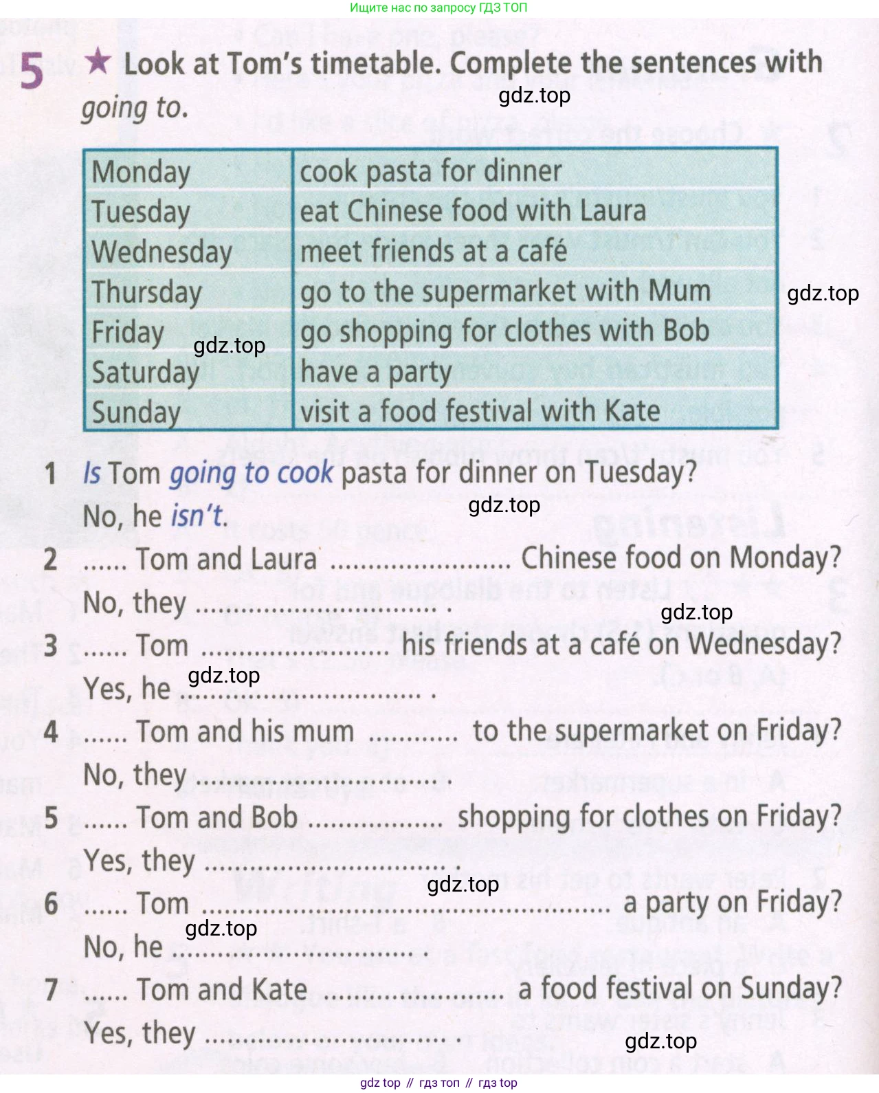 ГДЗ Английский язык (english), 5 класс Рабочая тетрадь (workbook), авторы: Баранова Ксения Михайловна (Baranova Ksenia), Дули Дженни (Dooley Jenny), Копылова Виктория Викторовна (Kopylova Victoria), Мильруд Радислав Петрович (Millrood Radislav), Эванс Вирджиния (Evans Virginia), издательство Просвещение, Москва, 2023, белого цвета, страница 38, номер 5, Условие