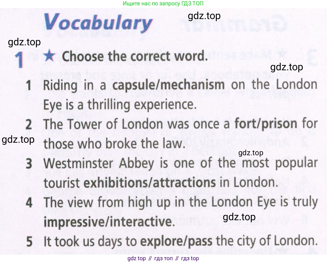 ГДЗ Английский язык (english), 5 класс Рабочая тетрадь (workbook), авторы: Баранова Ксения Михайловна (Baranova Ksenia), Дули Дженни (Dooley Jenny), Копылова Виктория Викторовна (Kopylova Victoria), Мильруд Радислав Петрович (Millrood Radislav), Эванс Вирджиния (Evans Virginia), издательство Просвещение, Москва, 2023, белого цвета, страница 56, номер 1, Условие