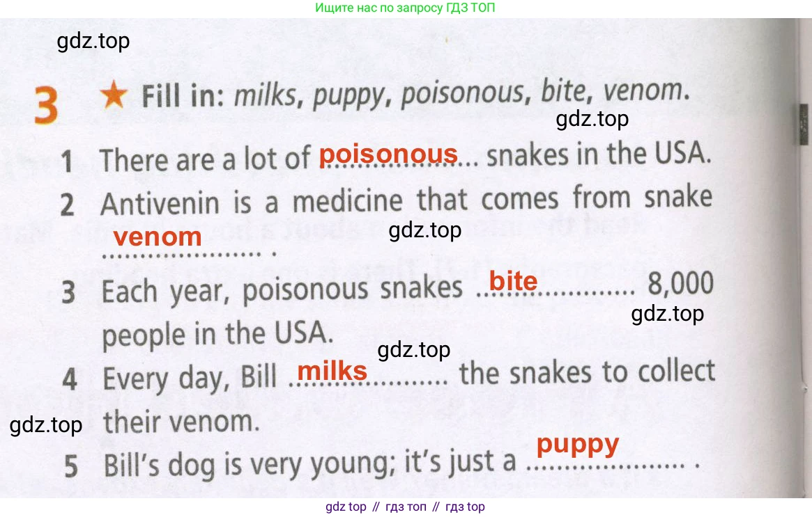 ГДЗ Английский язык (english), 5 класс Рабочая тетрадь (workbook), авторы: Баранова Ксения Михайловна (Baranova Ksenia), Дули Дженни (Dooley Jenny), Копылова Виктория Викторовна (Kopylova Victoria), Мильруд Радислав Петрович (Millrood Radislav), Эванс Вирджиния (Evans Virginia), издательство Просвещение, Москва, 2023, белого цвета, страница 24, номер 3, Решение 2