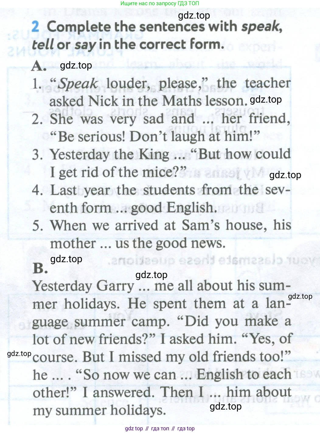 Английский язык (english), 5 класс Учебник (Student's book), авторы: Биболетова Мерем Забатовна, Денисенко Ольга Анатольевна, Трубанева Наталия Николаевна, издательство Просвещение, Москва, 2023, страница 42, номер 2, Условие