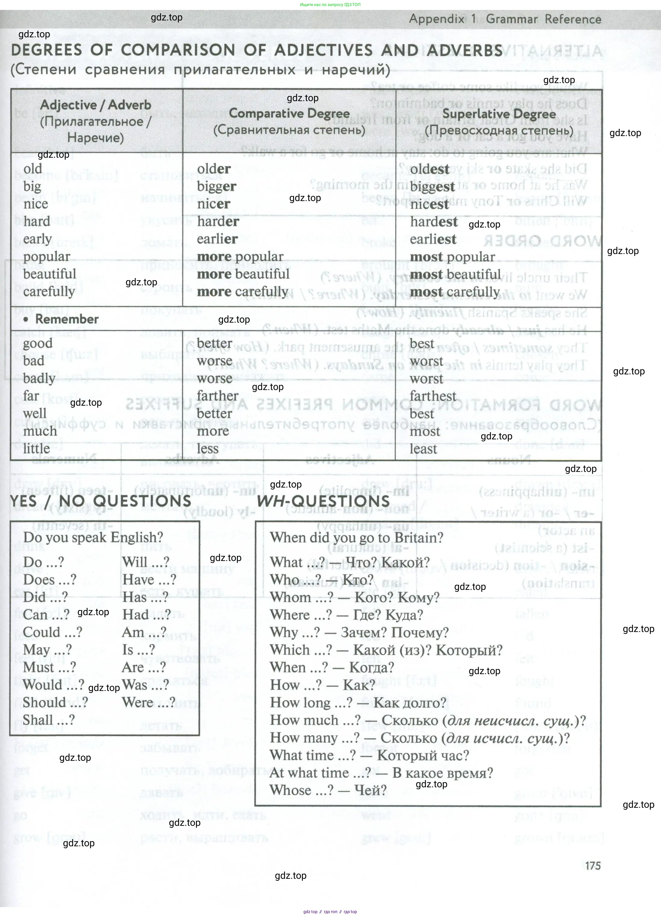 Английский язык (english), 5 класс Учебник (Student's book), авторы: Биболетова Мерем Забатовна, Денисенко Ольга Анатольевна, Трубанева Наталия Николаевна, издательство Просвещение, Москва, 2023, страница 175