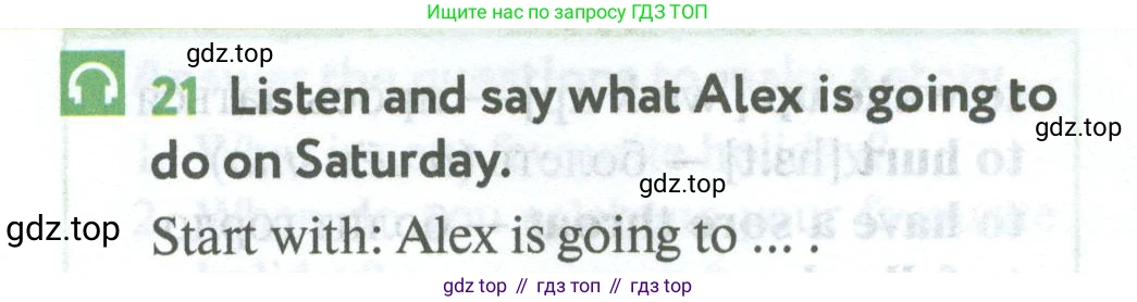Английский язык (english), 5 класс Учебник (Student's book), авторы: Биболетова Мерем Забатовна, Денисенко Ольга Анатольевна, Трубанева Наталия Николаевна, издательство Просвещение, Москва, 2023, страница 58, номер 21, Условие