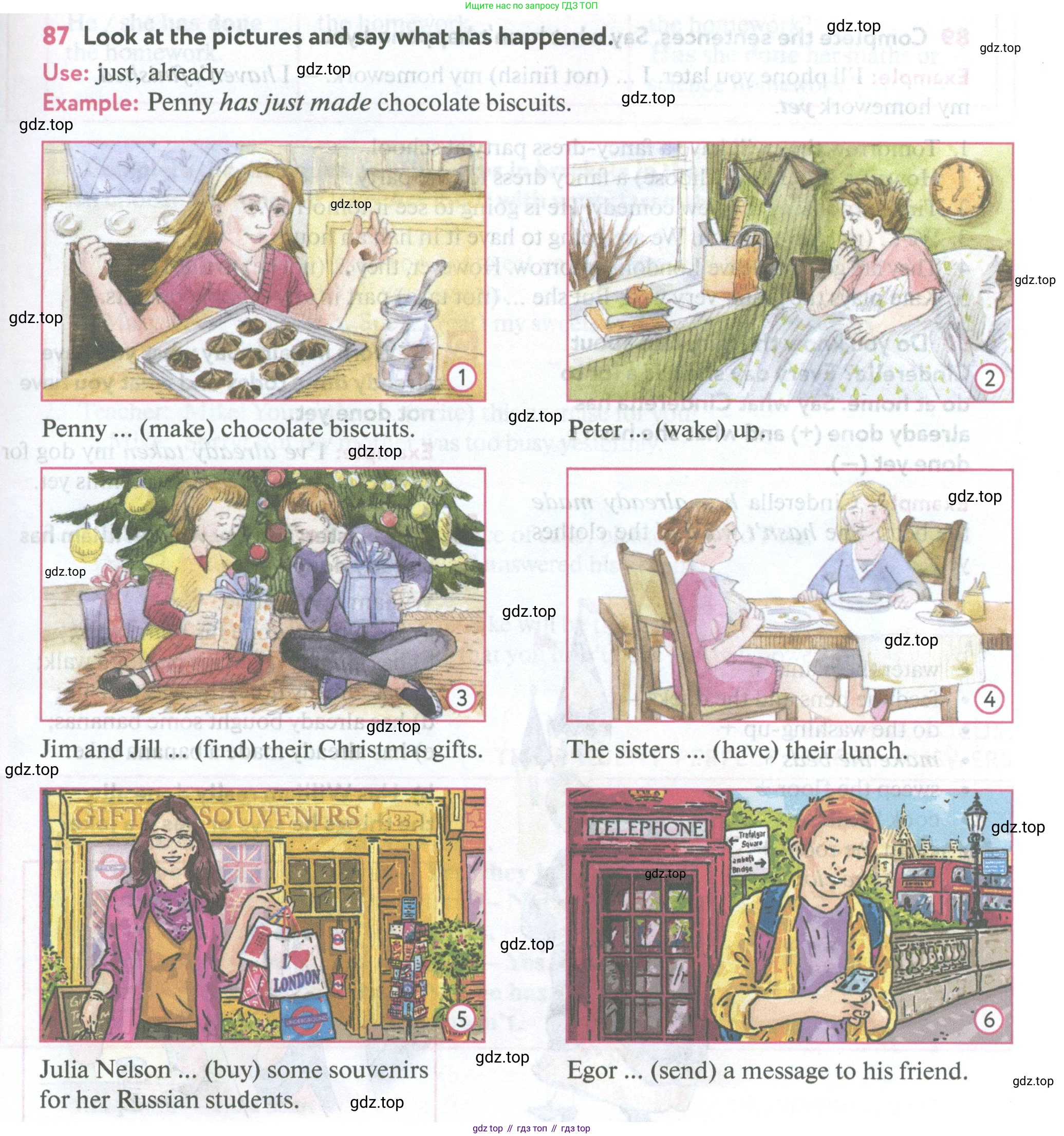 Английский язык (english), 5 класс Учебник (Student's book), авторы: Биболетова Мерем Забатовна, Денисенко Ольга Анатольевна, Трубанева Наталия Николаевна, издательство Просвещение, Москва, 2023, страница 115, номер 87, Условие